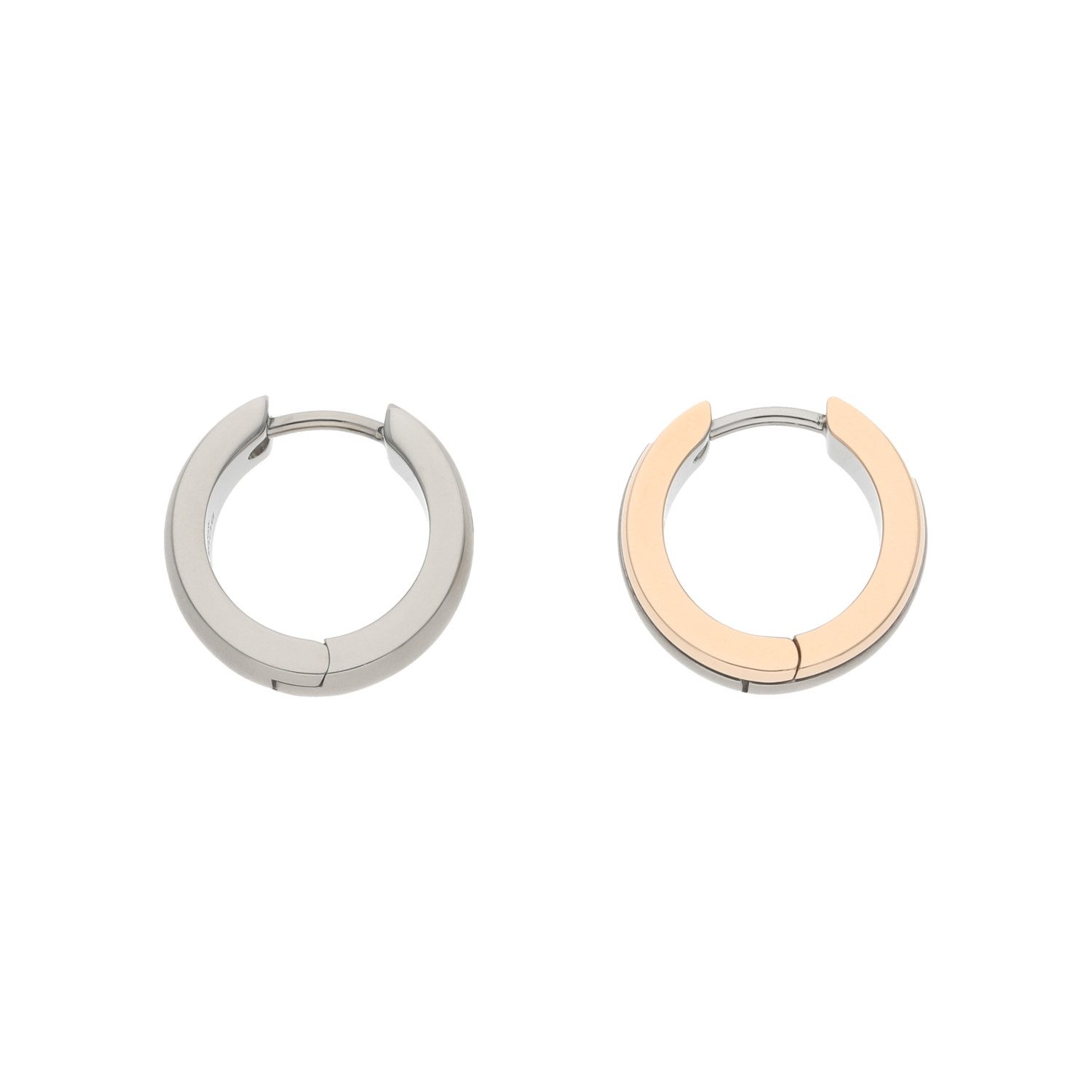 Boccia Paar Creolen Boccia Titan Creolen mit Brillant Bicolor 0539-17 119 ( günstig online kaufen