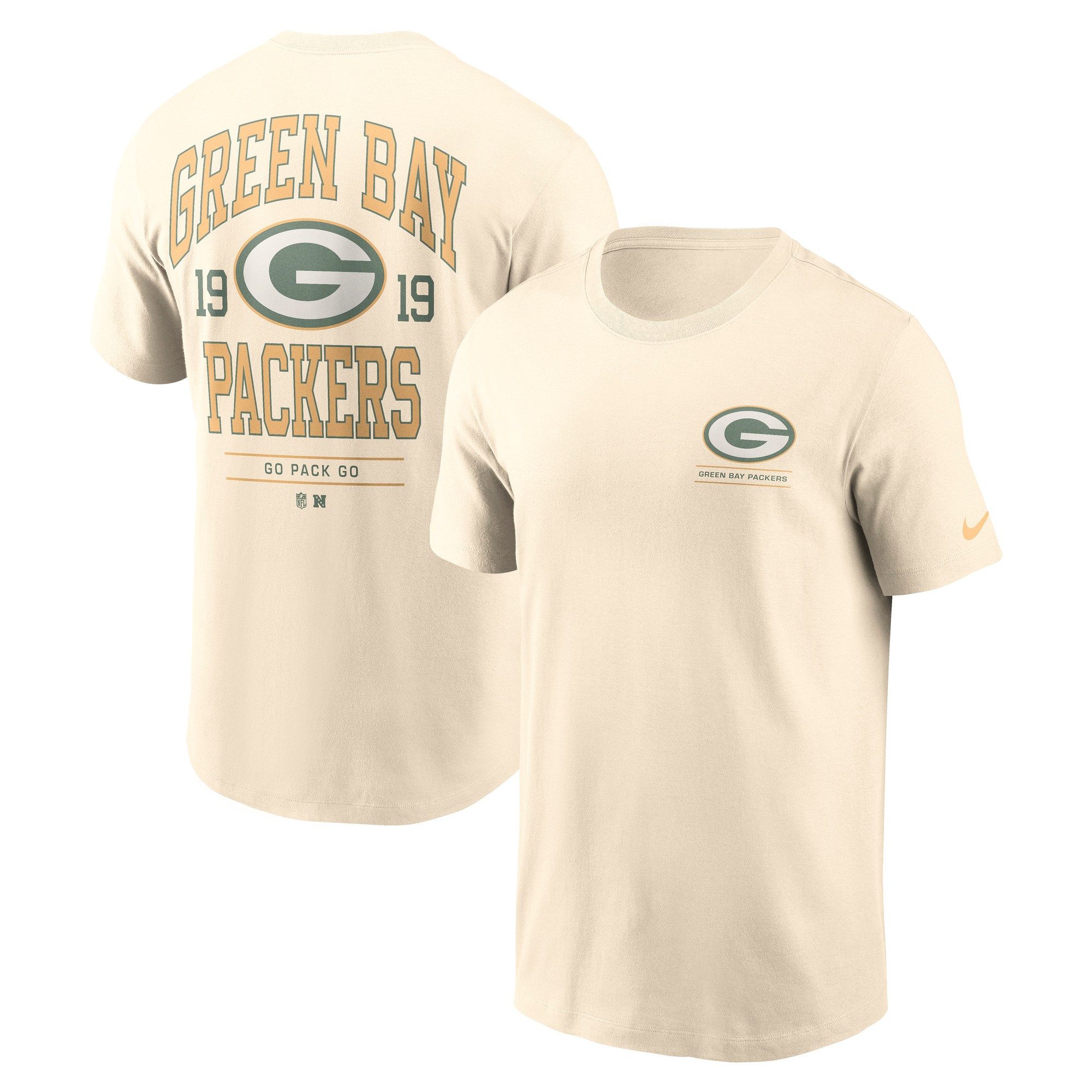 Nike T-Shirt Nike T-Shirt Green Bay Packers Freestyle Nike Club Crew Tee