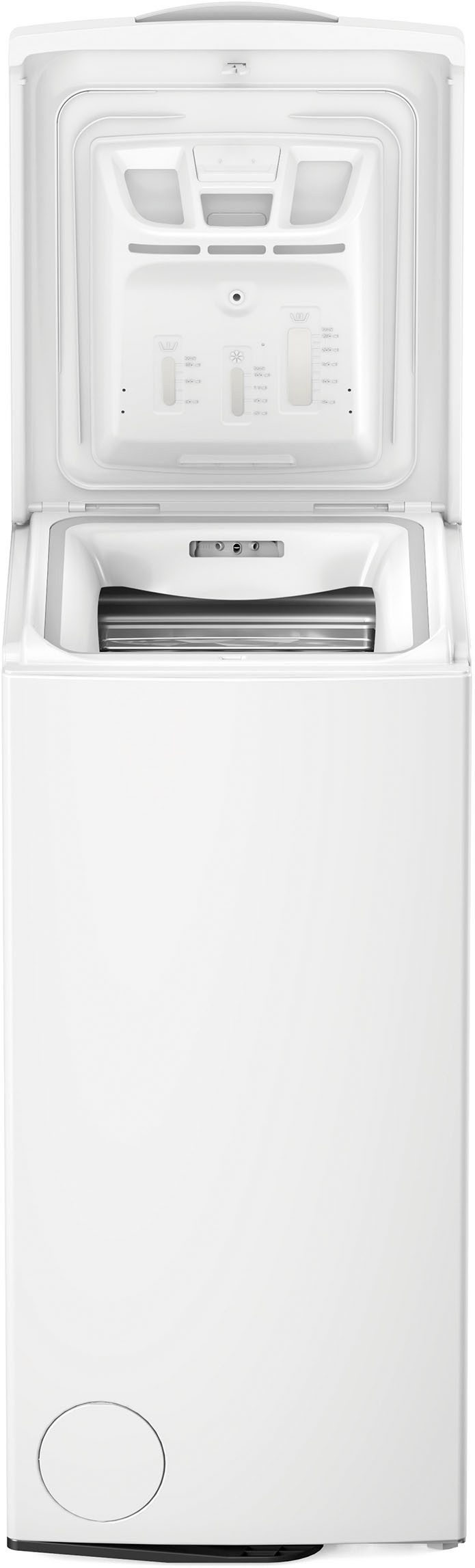 Privileg Waschmaschine Toplader PWT A616P N, 6 kg, 1200 U/min, Turn&Go, Rapid Wash, Mix 45 min. bei voller Beladung, extra Spülen