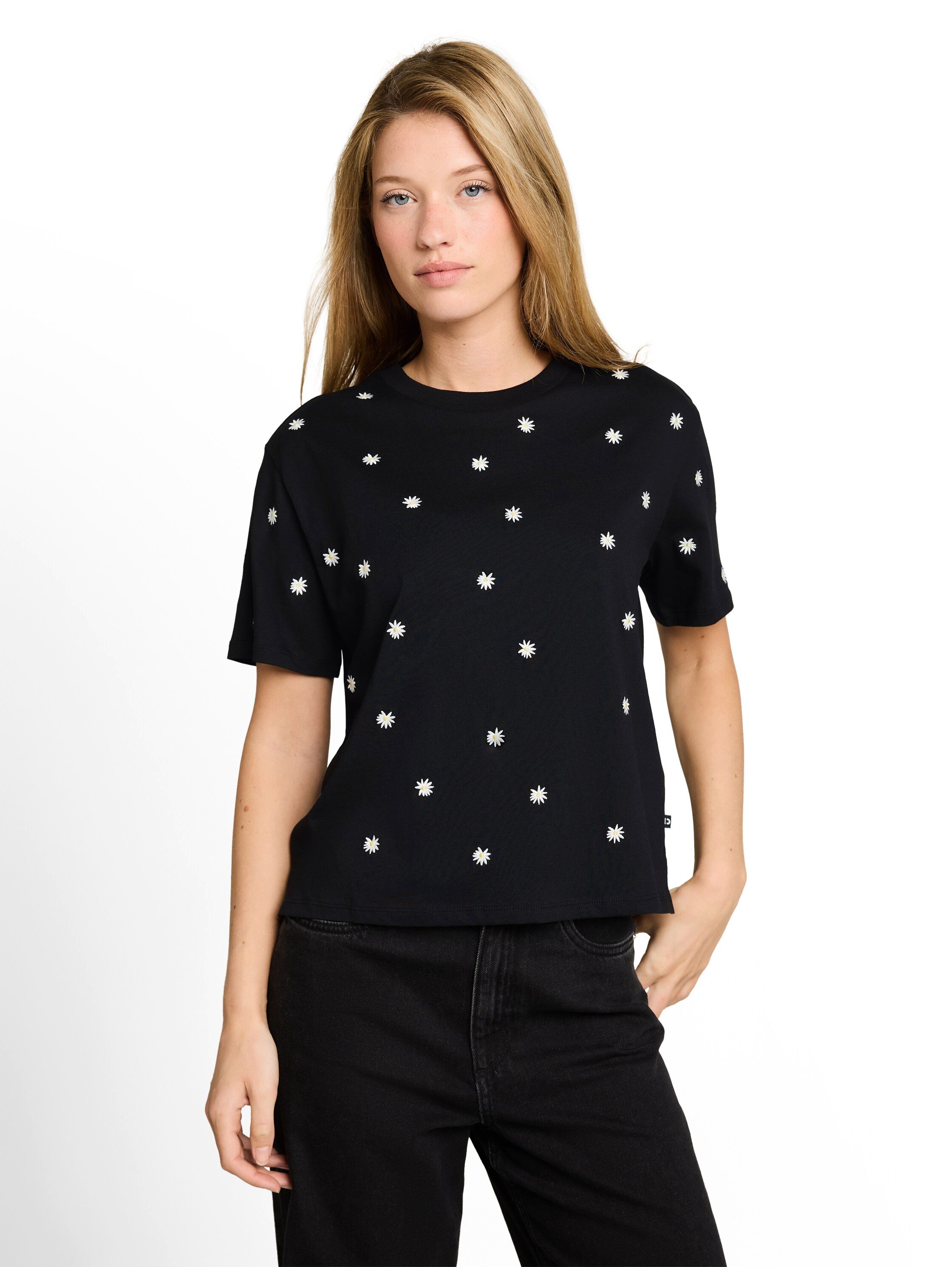 TOM TAILOR Denim T-Shirt mit All-Over Print