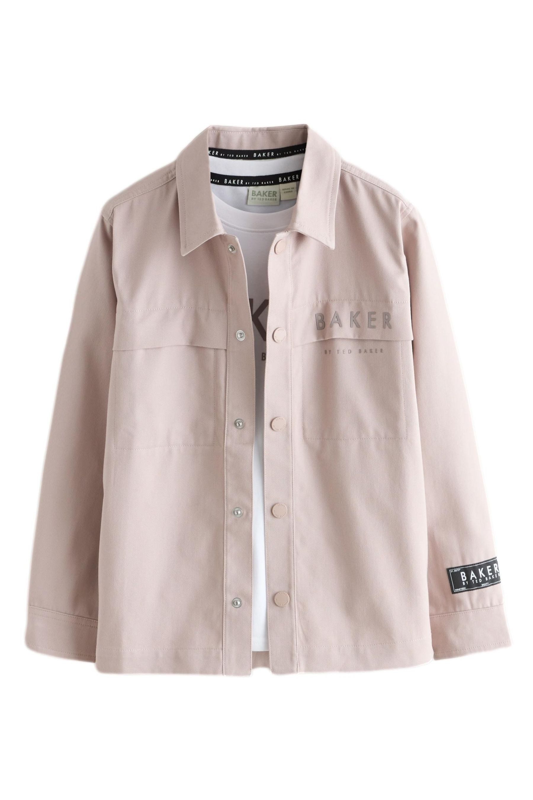 Baker by Ted Baker Hemdjacke Baker By Ted Baker Hemdjacke und T-Shirt im Set (2-St)