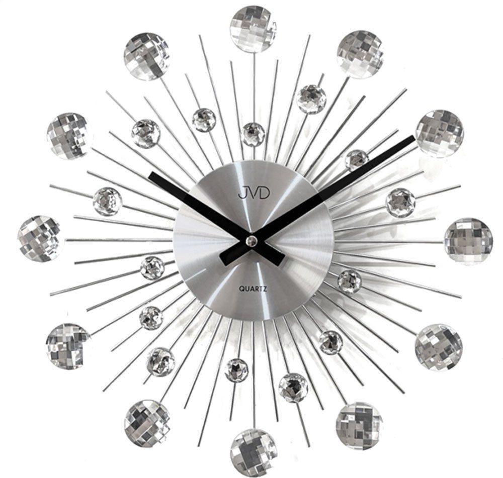 JVD Wanduhr Wanduhr Silberfarben - JVD Modell: HT111.1