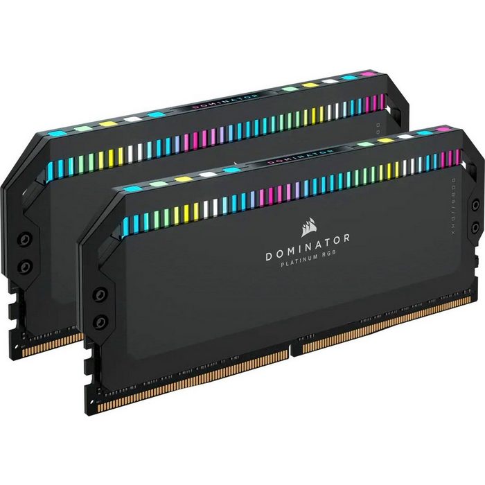 Corsair Dominator Platinum RGB DDR5 6200MHz DIMM 32GB (2x16GB) Arbeitsspeicher (RGB Beleuchtung ICUE)