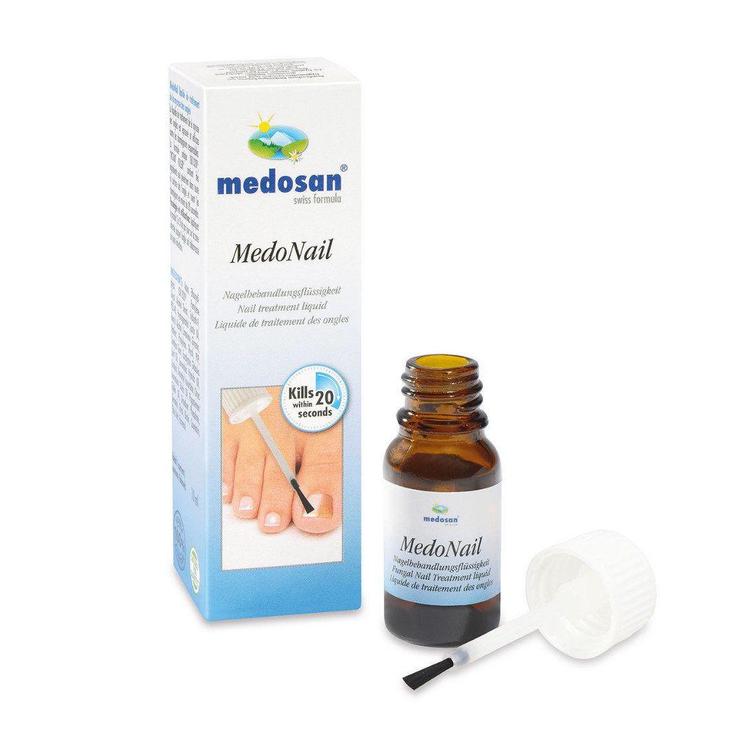 Nagelpflegeserum MedoNail bei Nagelpilz und Kalknägeln