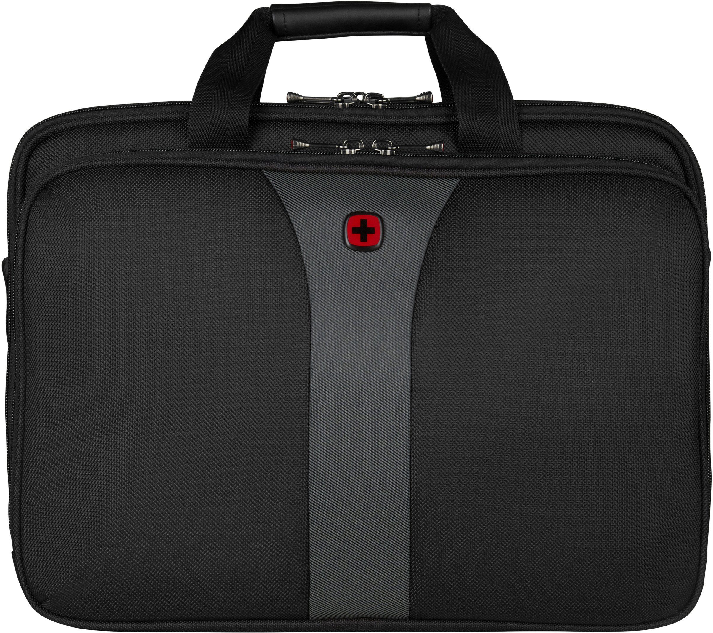 Wenger 17-Zoll schwarz, Legacy, Laptoptasche mit Laptopfach