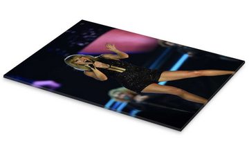 Posterlounge Acrylglasbild Motorsport Images, Taylor Swift in Concert, F1 Weltmeisterschaft, Texas 2016 II, Jugendzimmer Fotografie