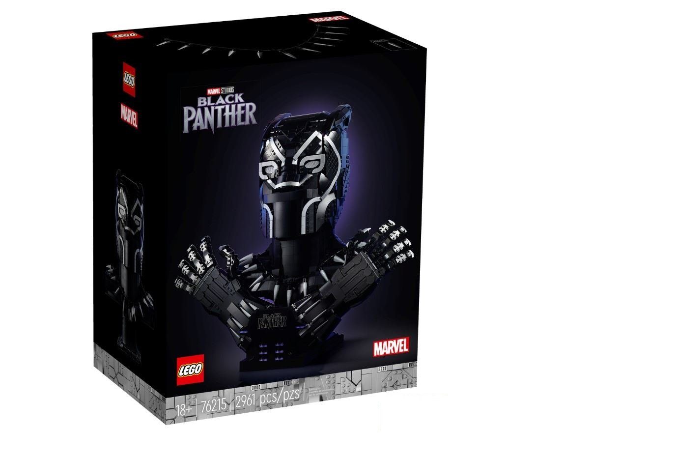 LEGO® Spielbausteine Marvel Heroes (2961 Super 76215 Panther, Black St)