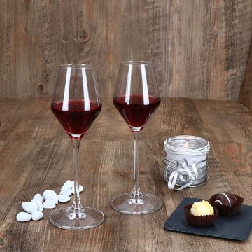 MamboCat Weinglas 6x Carré Portwein-Gläser 80ml mit Fuß Likörglas Sherrygläser, Glas
