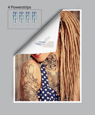 wandmotiv24 Poster Frau, Tattoo, Arm, Models (1 St), Wandbild, Wanddeko, Poster in versch. Größen