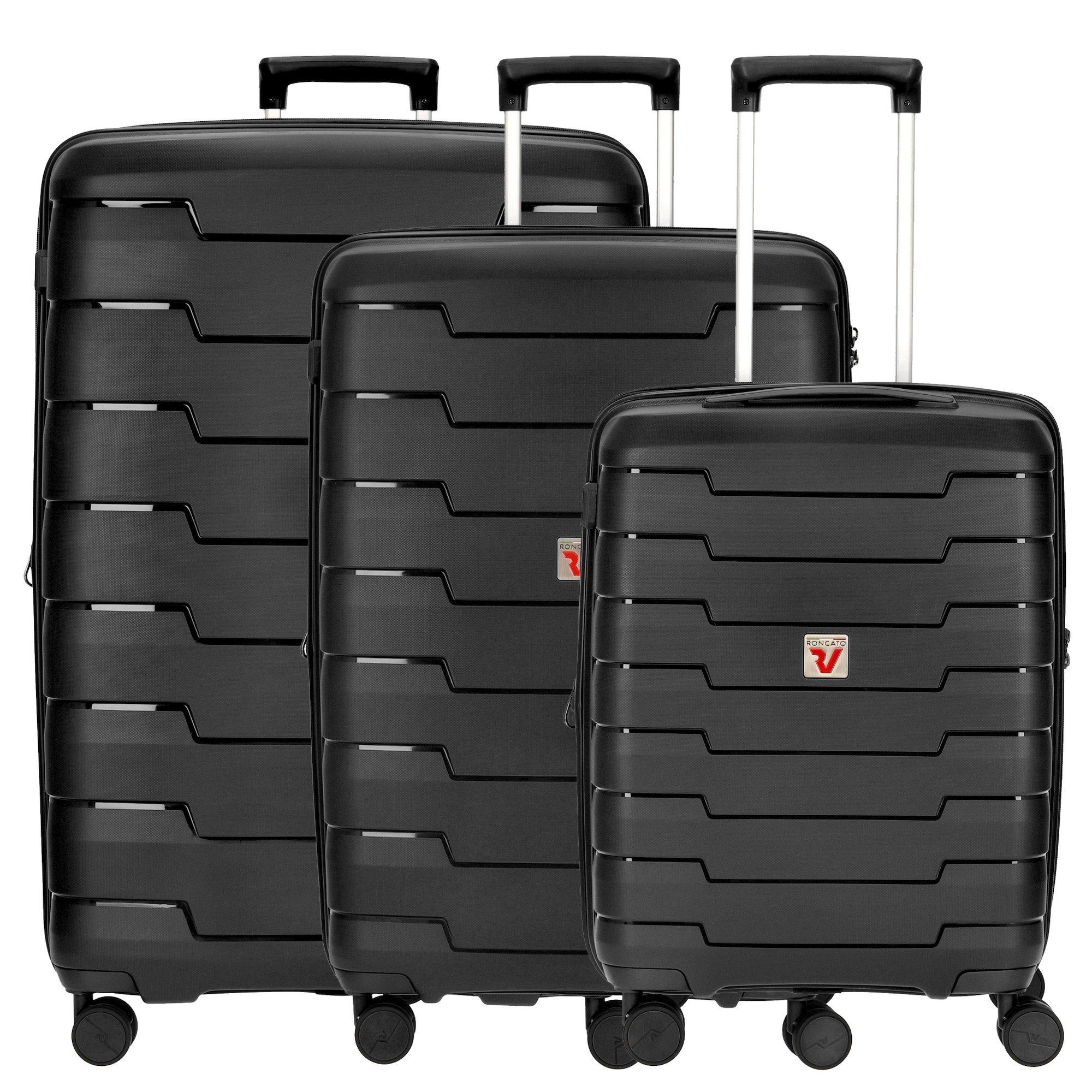 RONCATO Trolley Skyline - 4-Rollen-Trolley-Set 3tlg., 4 Rollen