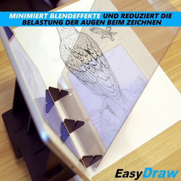 MAVURA Malvorlage EasyDraw Zeichnungsprojektor Zeichenprojektor Zeichenbrett, Optisches Kopierwerkzeug Painting Sketch Assistant