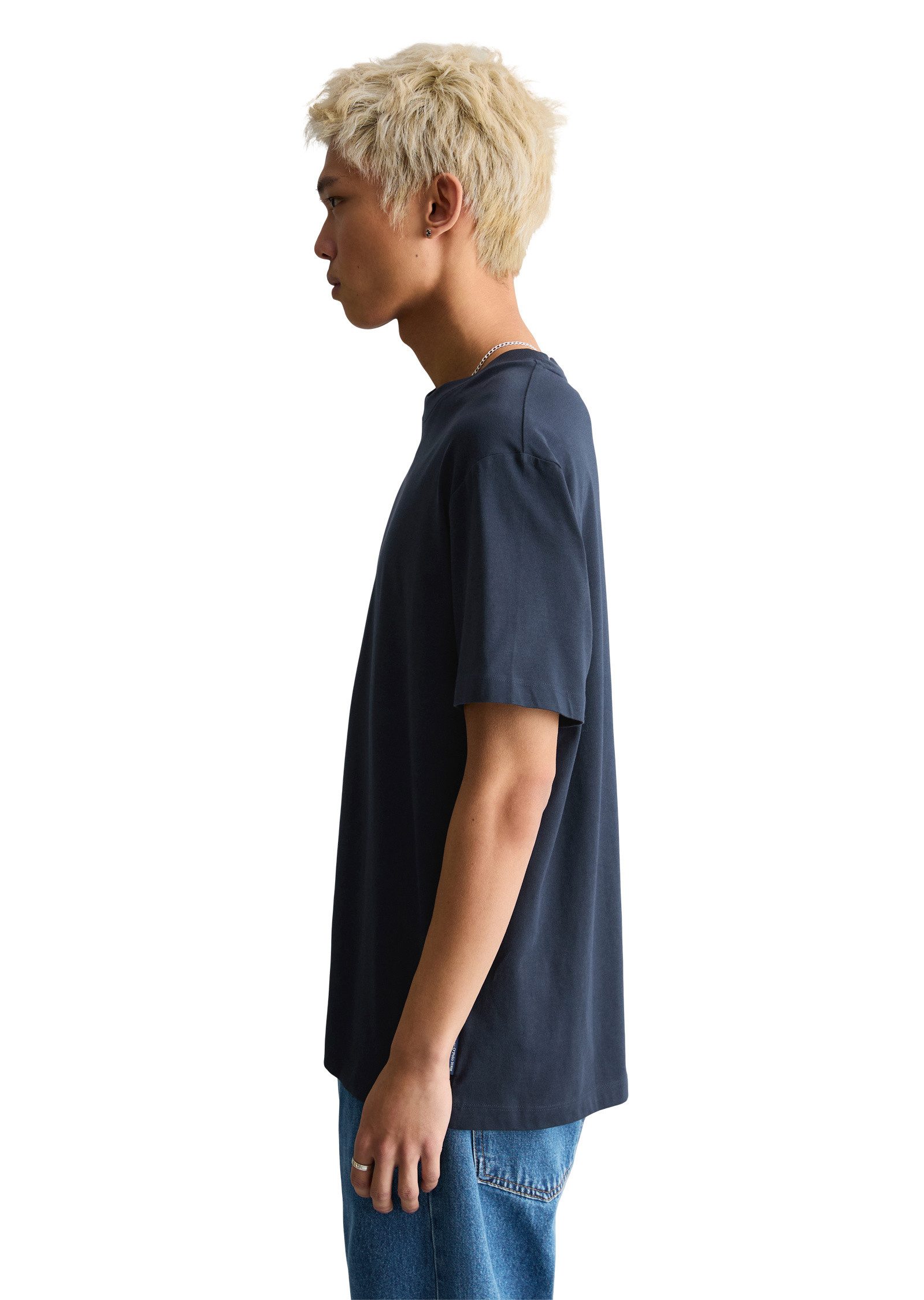 Marc O'Polo DENIM T-Shirt aus softer Bio-Baumwolle