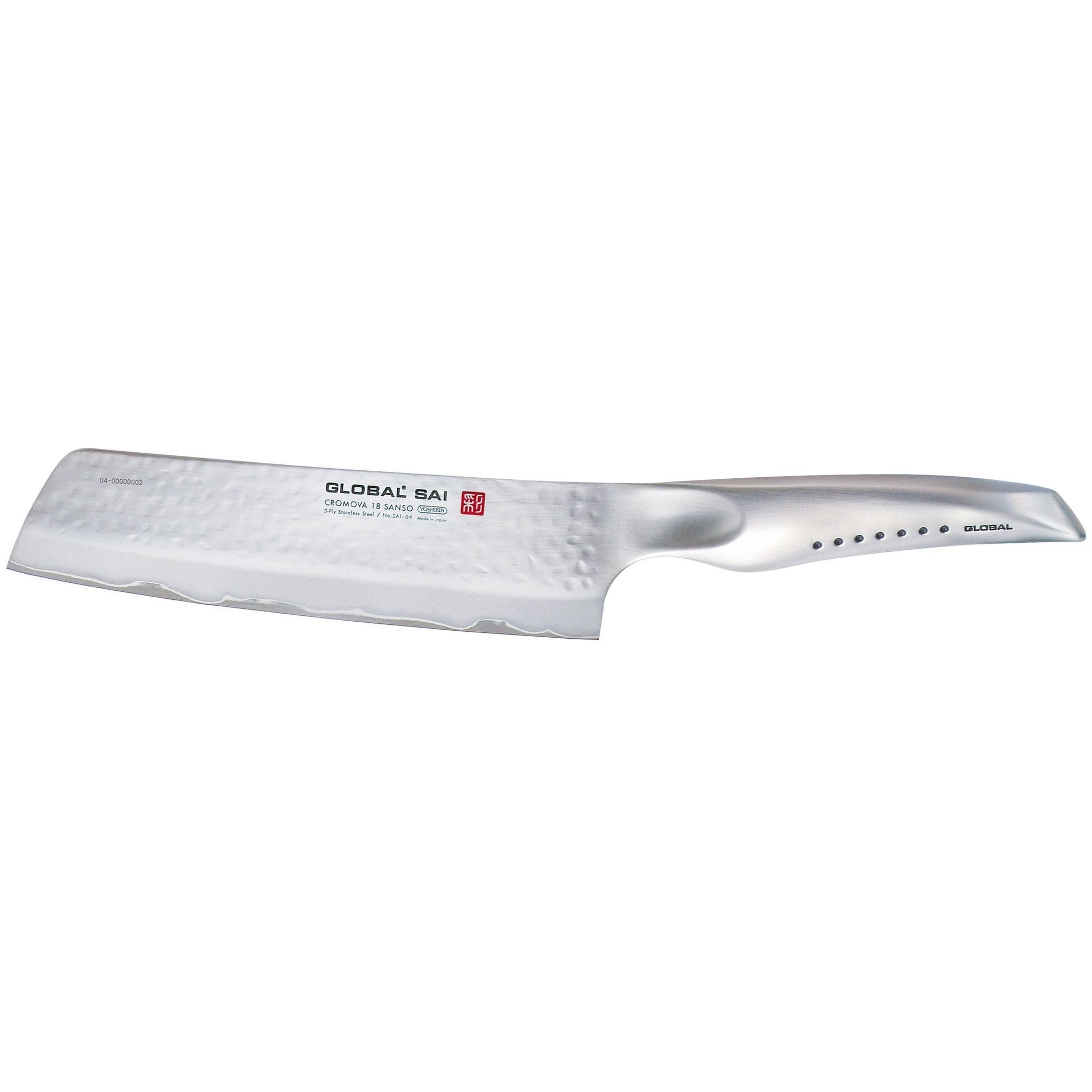 GLOBAL Santokumesser SAI Gemüsemesser 19 cm SAI-04