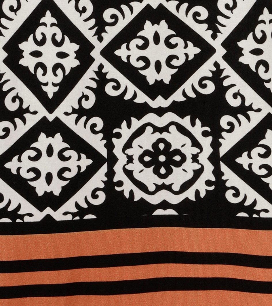 Aniston SELECTED Jerseykleid mit ansprechender Ornamentmusterung