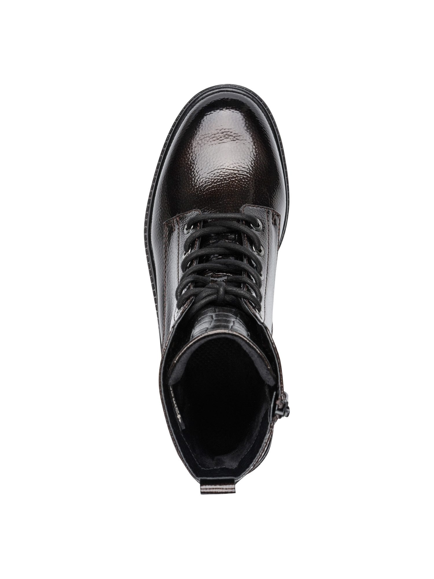 Tamaris Removable Sock, rem.sock/TOUCHI mit Absatz Schnürstiefelette Removable Sock