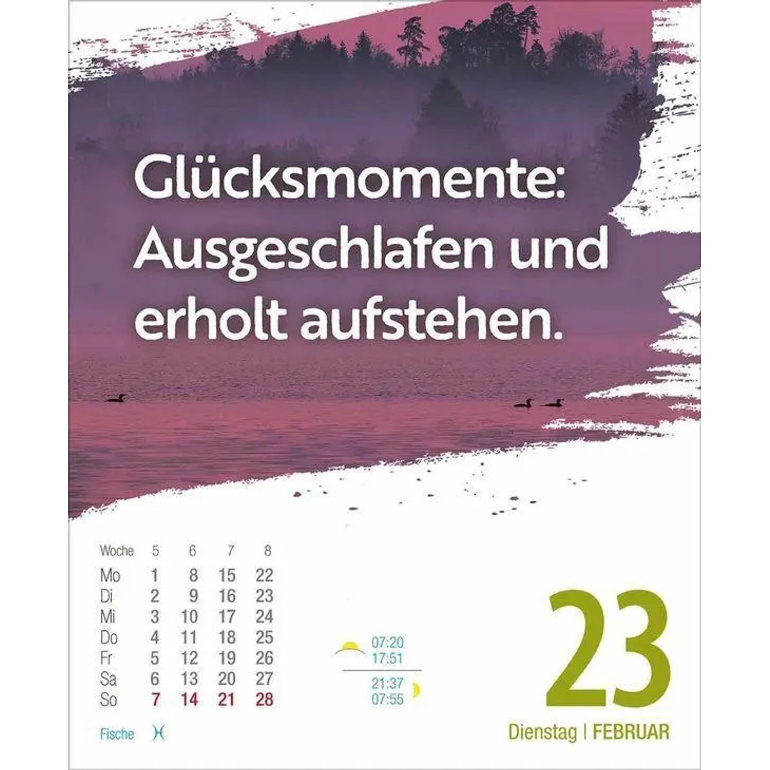 Korsch Verlag Abreißkalender Glückskalender 2027 – Bild 4 von 5