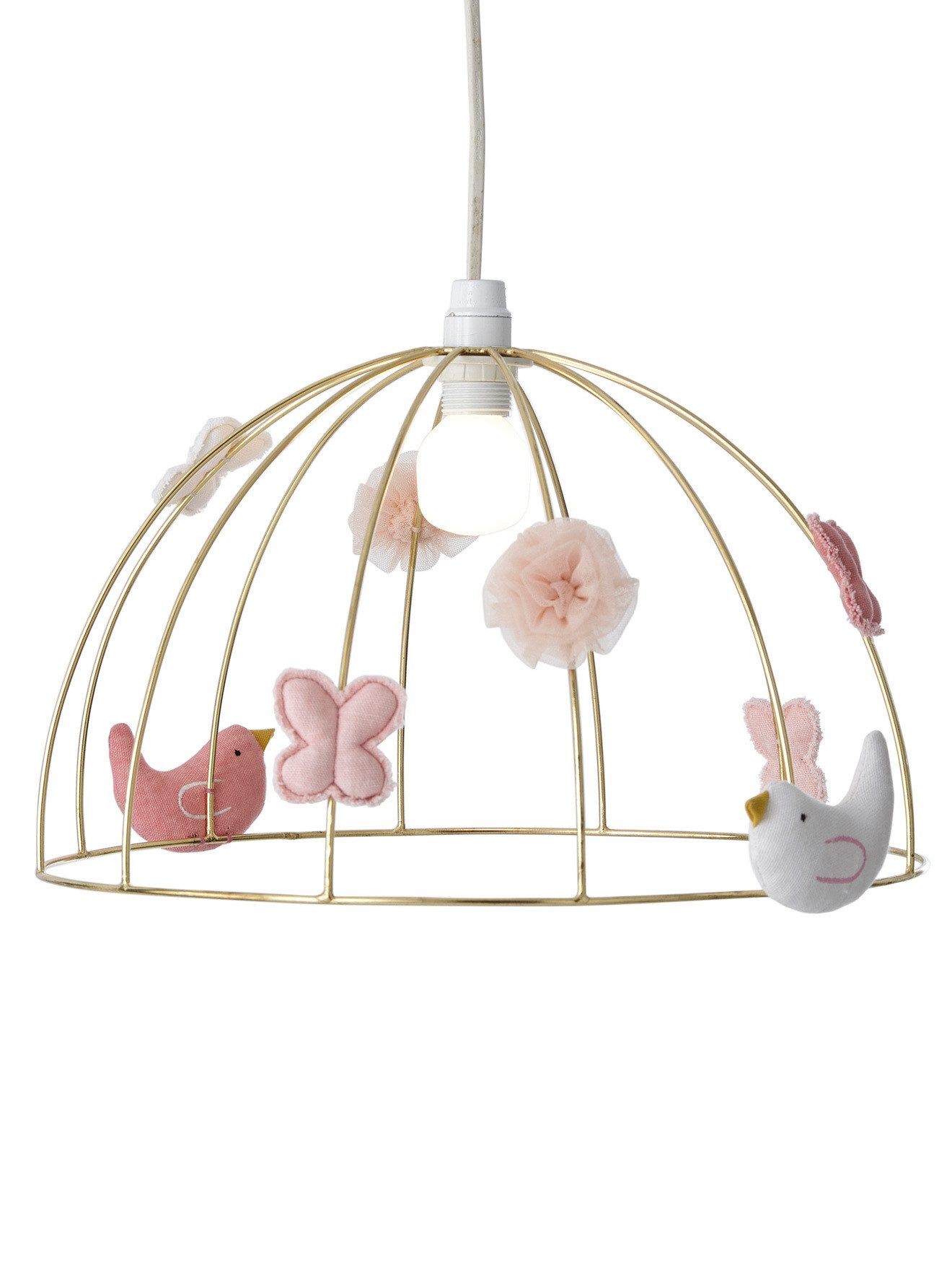 vertbaudet Lampenschirm Kinderzimmer Lampenschirm VOLIERE günstig online kaufen