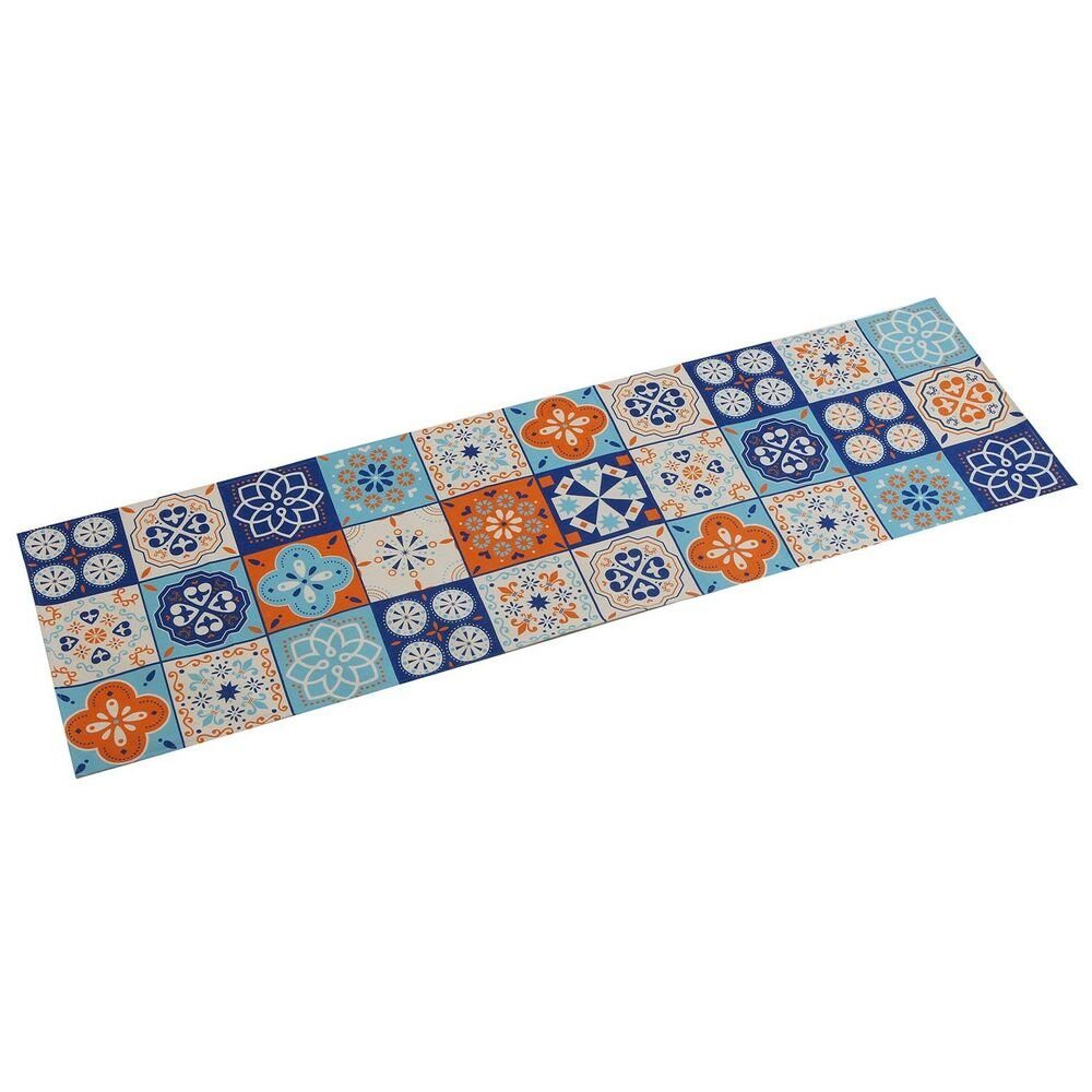 Bigbuy Tischdecke x Tischläufer 44,5 0,5 cm Polyester Mosaik x 154 Orange