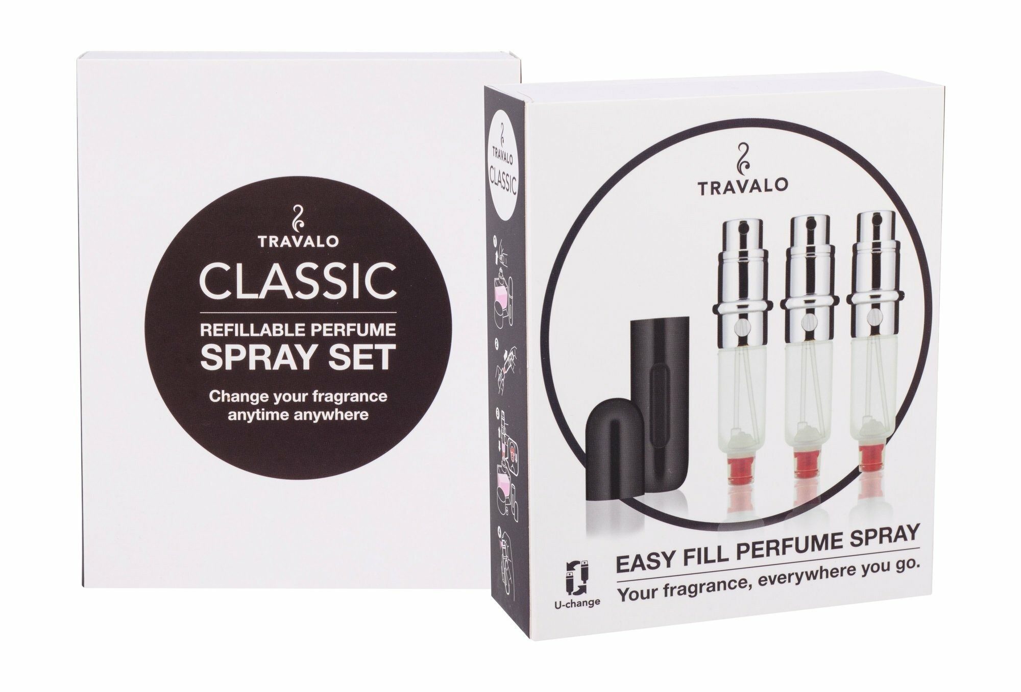 Travalo Make-Up Organizer Travallo Hd Schwarz Satz von 3
