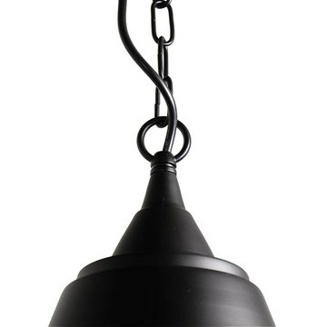 Licht-Erlebnisse Pendelleuchte BEDFORD, ohne Leuchtmittel, Hängelampe Küche Esstisch Schwarz Vintage Industrial Design