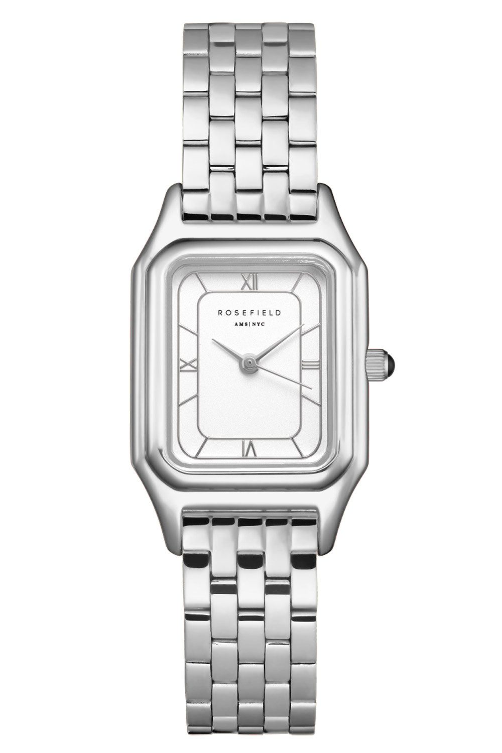 ROSEFIELD Quarzuhr Quarz Ivy Silberfarben/Weiß