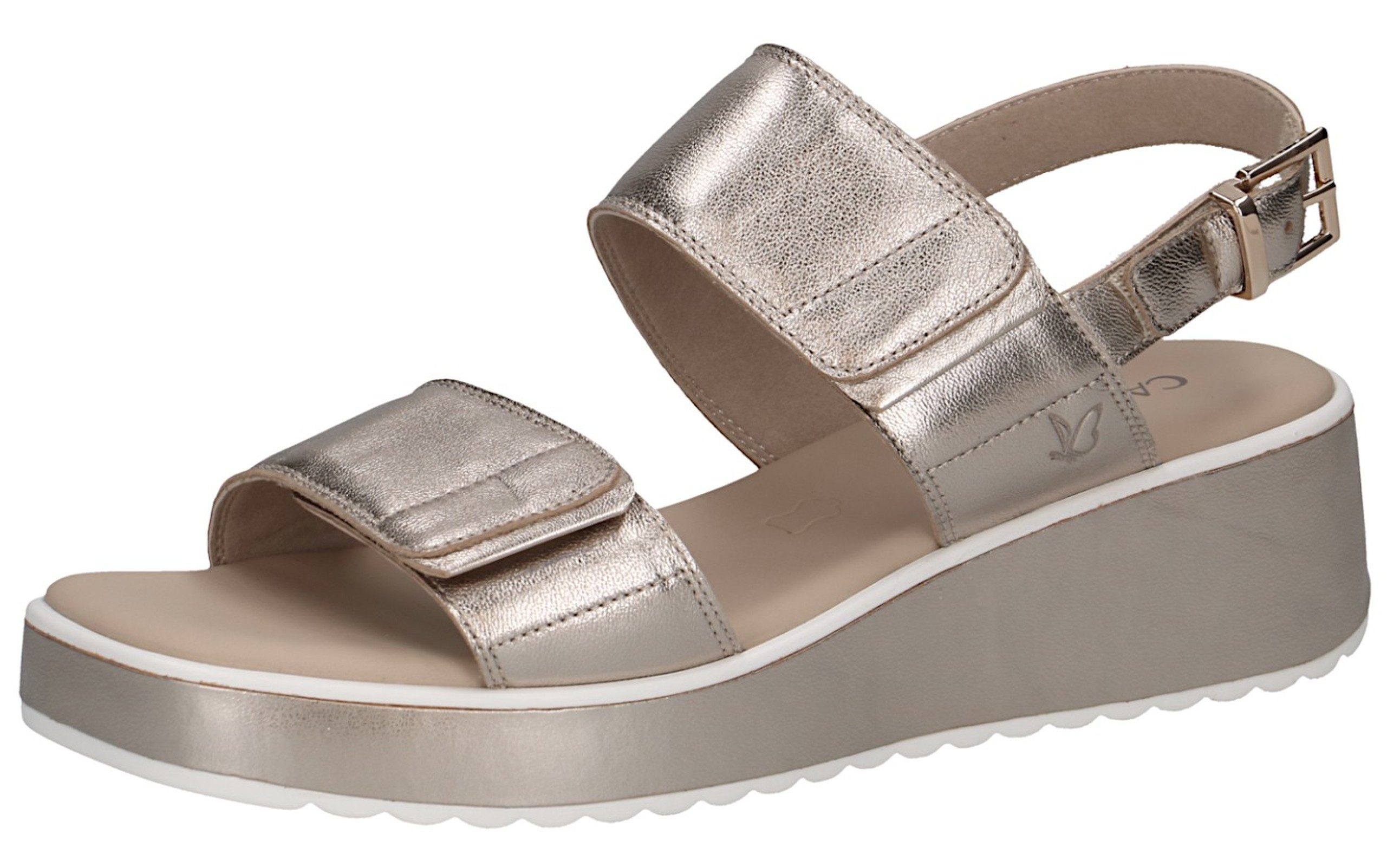 Caprice 9-28307-44 341 Taupe Metallic Sandale