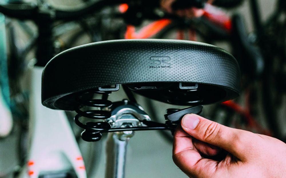 Selle Royal Fahrradsattel Selle Royal Holland Unitech Relaxed Unisex Sattel, 247x220 mm, schwarz – Bild 2 von 3