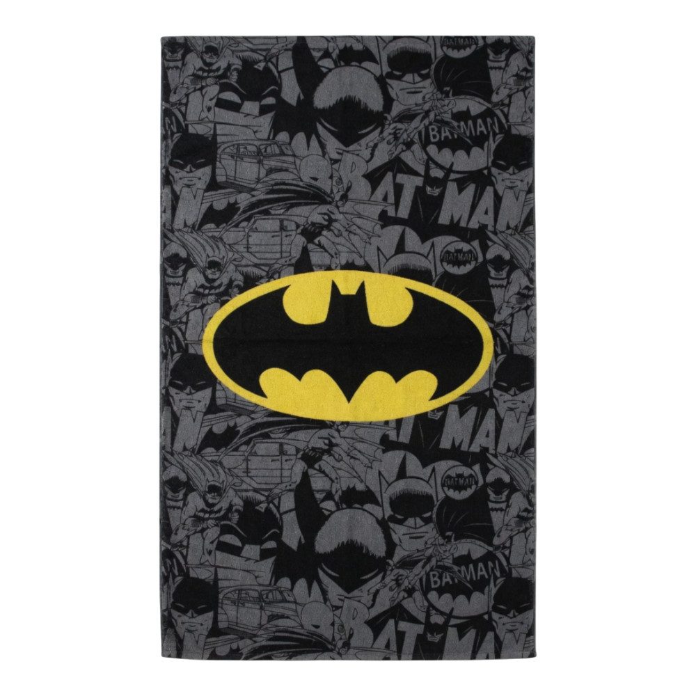DC Comics Strandtuch DC Comics Batman Badetuch Strandtuch Duschtuch XL 70x140 cm Fast Dry, Mikrofaser (1-St)