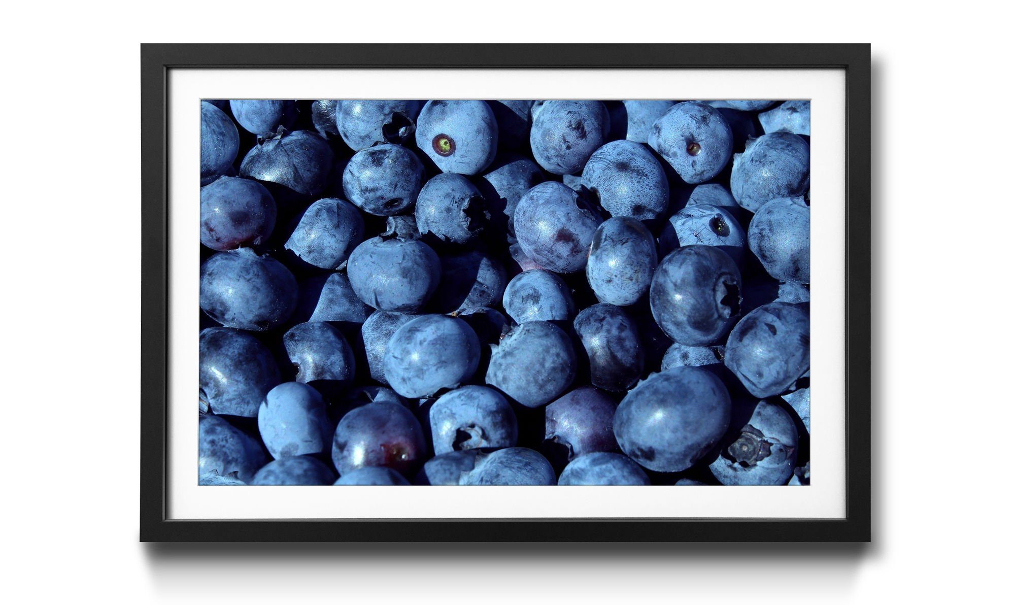 Beeren, in Größen mit WandbilderXXL Rahmen Bild 4 Blueberry, erhältlich Wandbild,