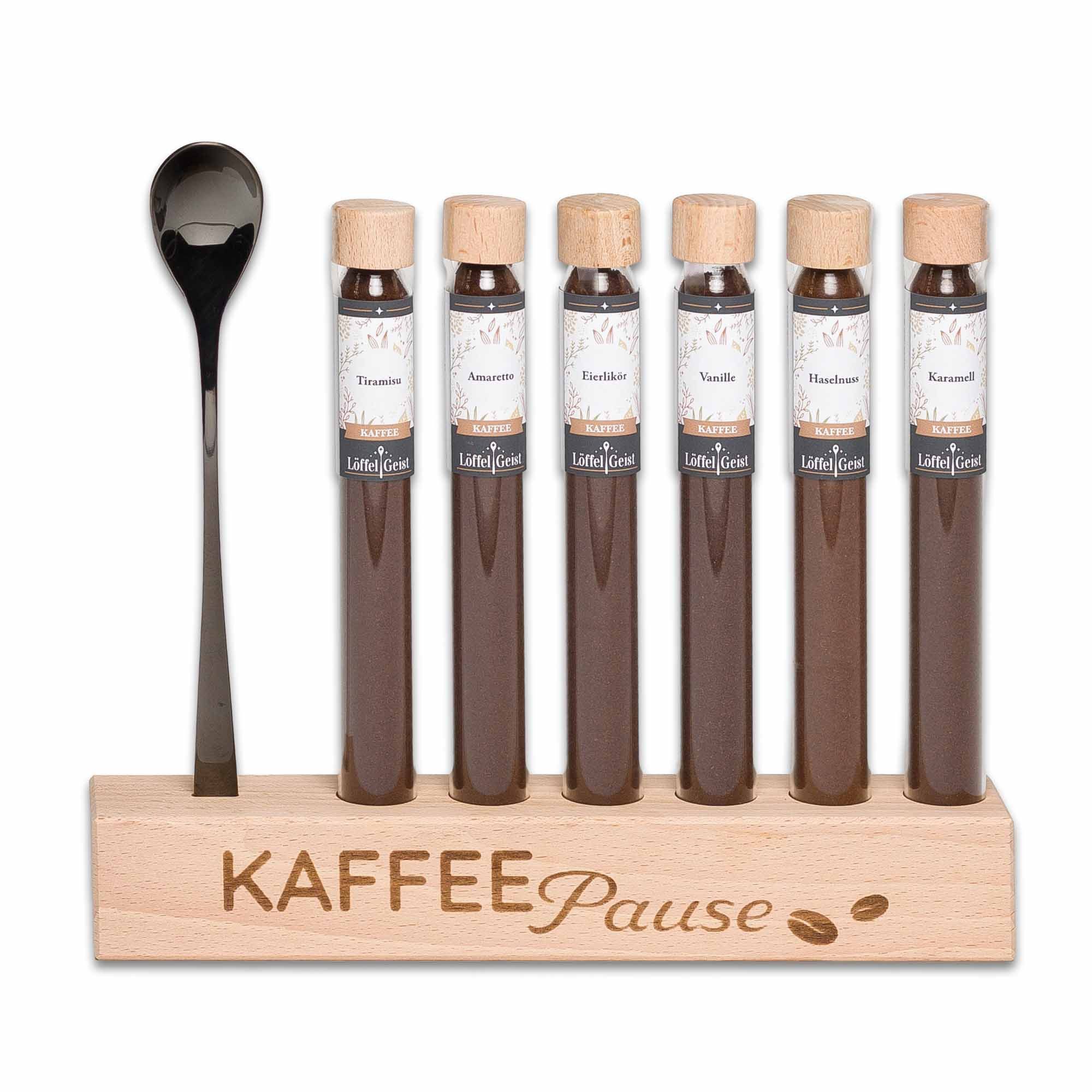 Löffelgeist Lebensmittel-Geschenkset Kaffee Pause