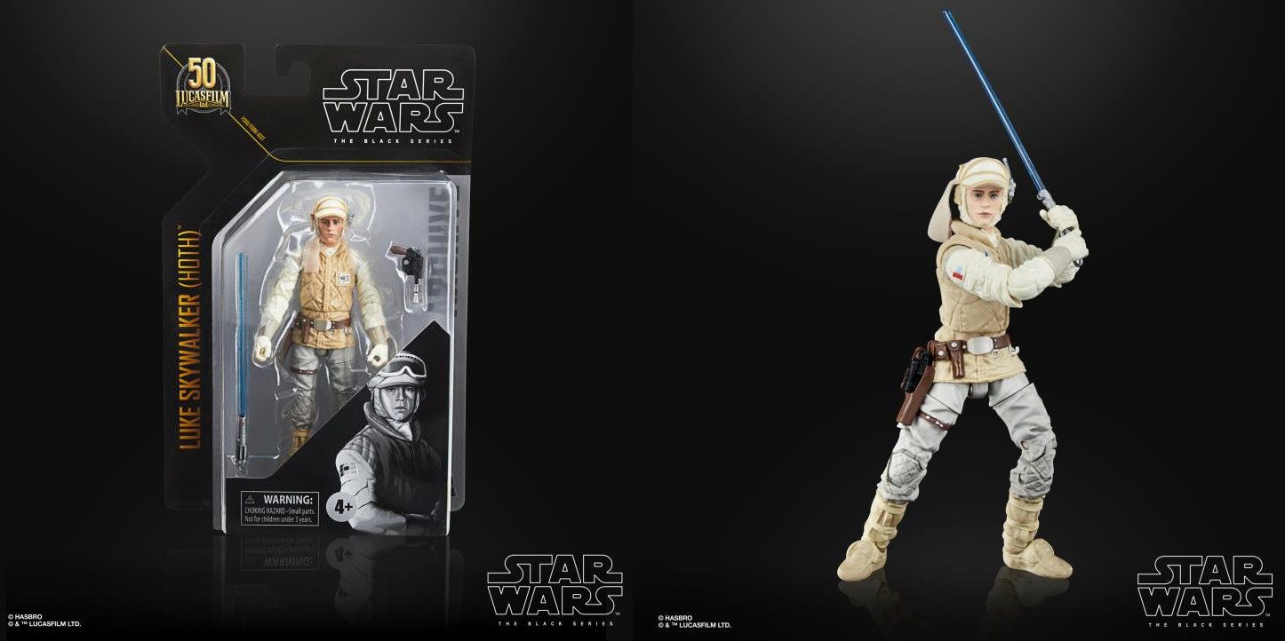 Hasbro Actionfigur Star Wars The Black Series Archive Luke Skywalker (Hoth) 6 Inch Action