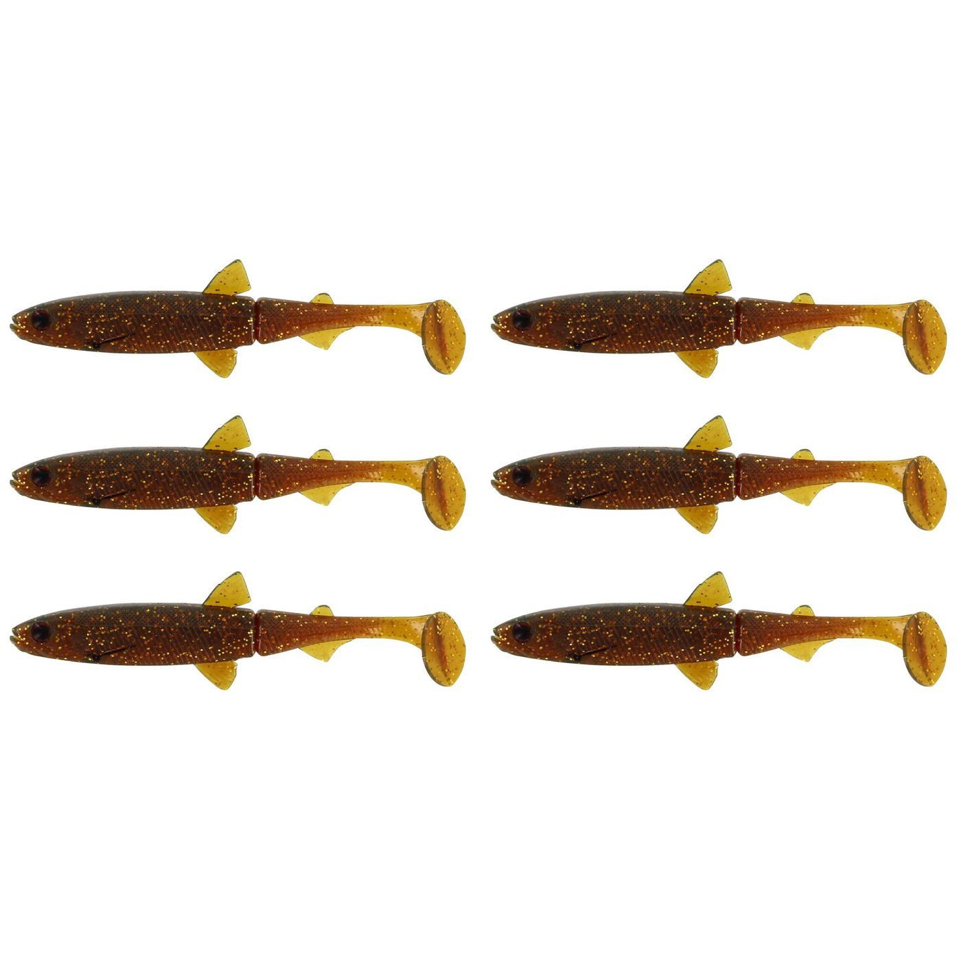 Kunstköder Westin HypoTeez Gummifische 9cm - 6 Köder