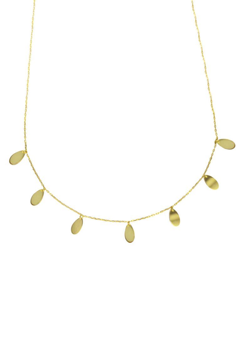 Goldkette Schmuck Geschenk Gold 375 Halsschmuck Halskette Goldkette Ankerkette