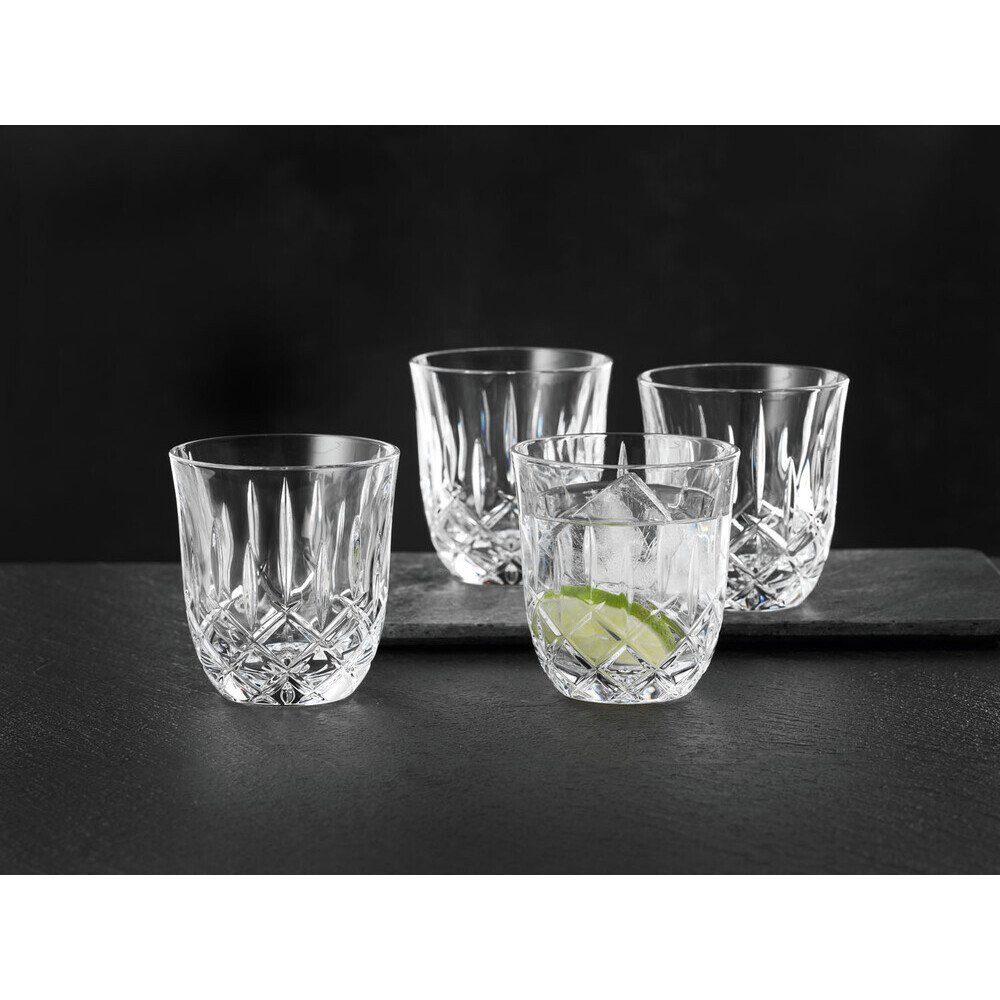 Nachtmann Glas Wasserglas 4er-Set Noblesse klar, 4-tlg., 230ml, Kristallglas, spülmaschinenfest