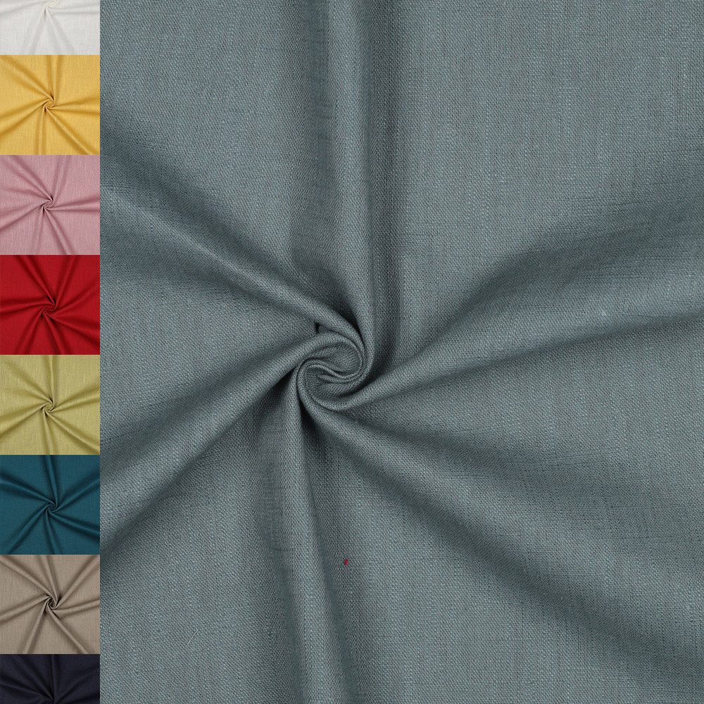 MAGAM-Stoffe Stoff "Julia", Leinenstoff aus 100% Leinen ÖKO-TEX Meterware ab 50cm