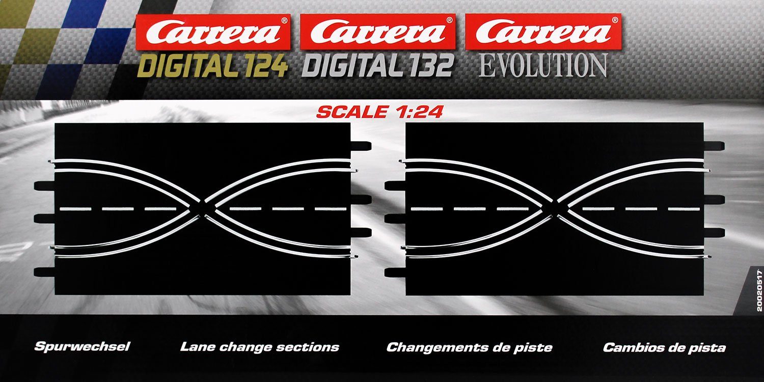Autorennbahn Carrera 20020517 - DIGITAL 132/124/EVOLUTION Spurwechsel