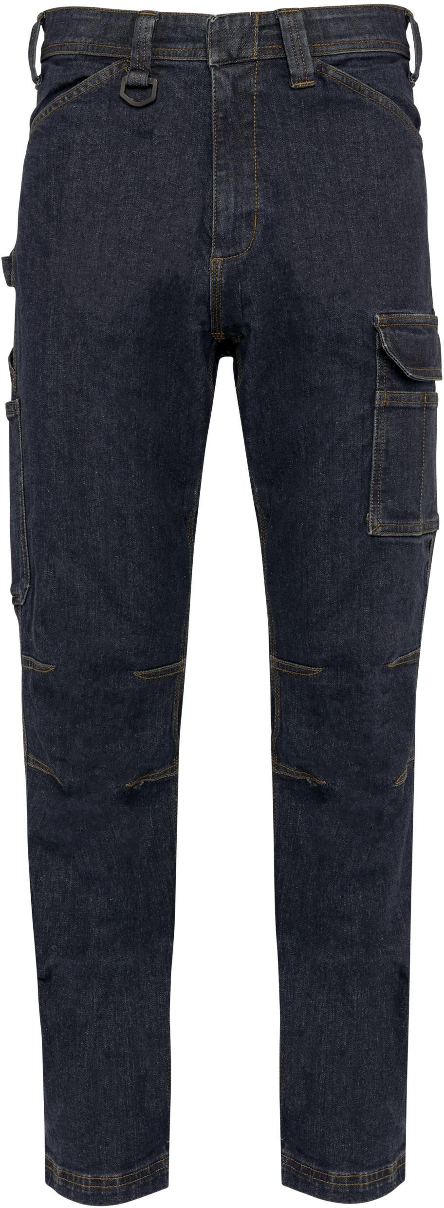 Arbeitshose Denim-Herrenhose mit mehreren Taschen