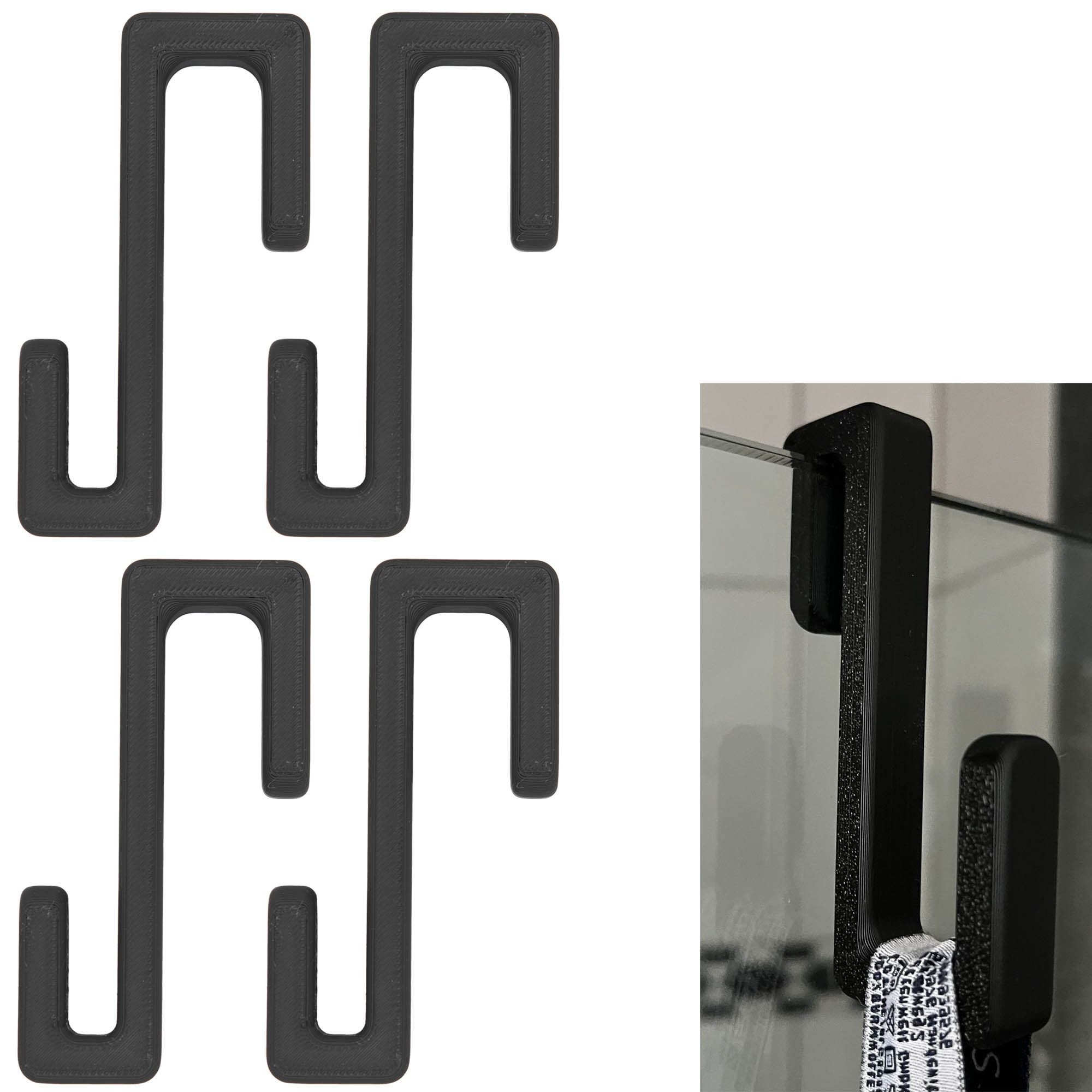 TSB Werk Handtuchhaken Handtuchhaken Duschtür Duschkabine Halter, (4-St), H günstig online kaufen