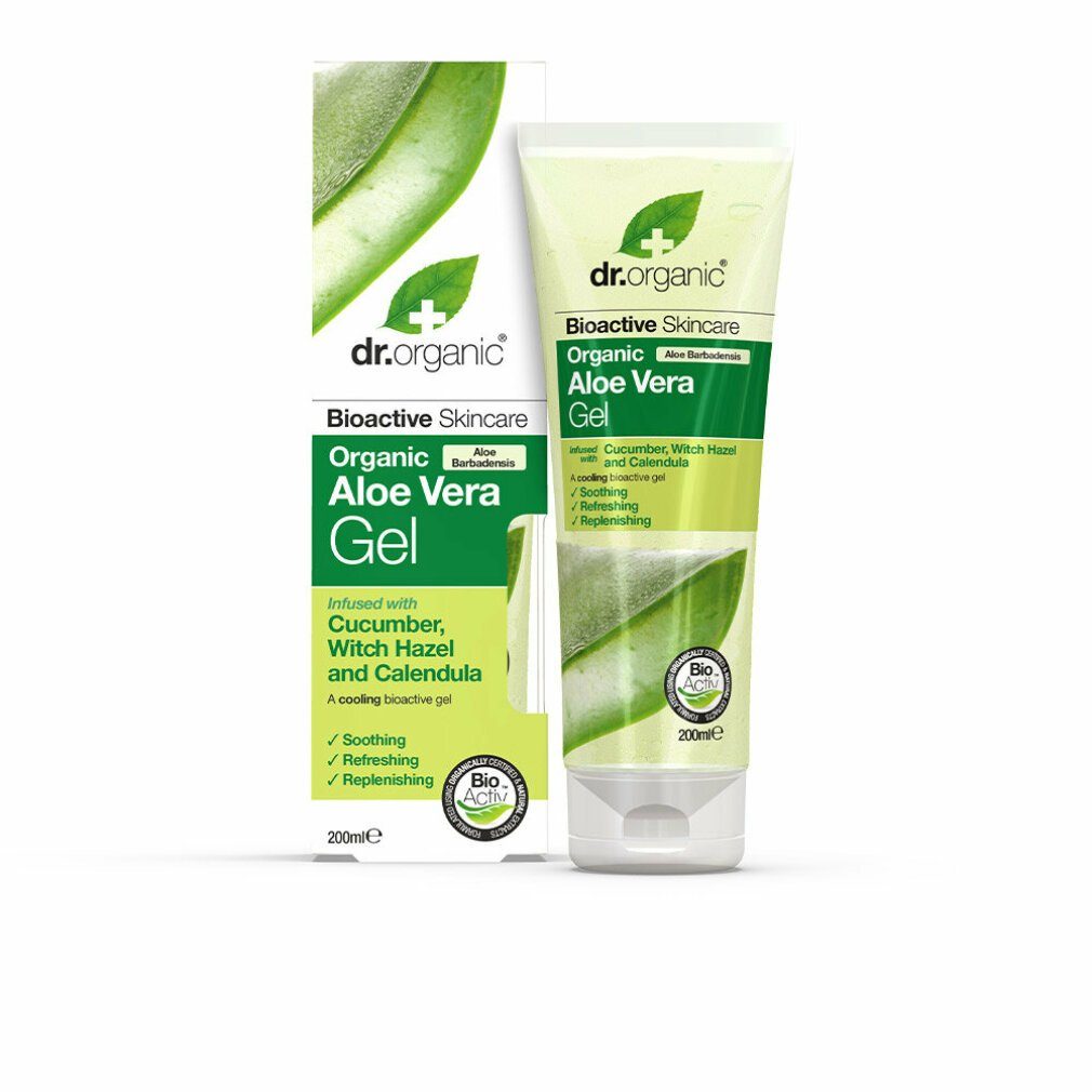 Dr. Organic Körperpflegemittel ALOE VERA gel con pepino y caléndula 200 ml