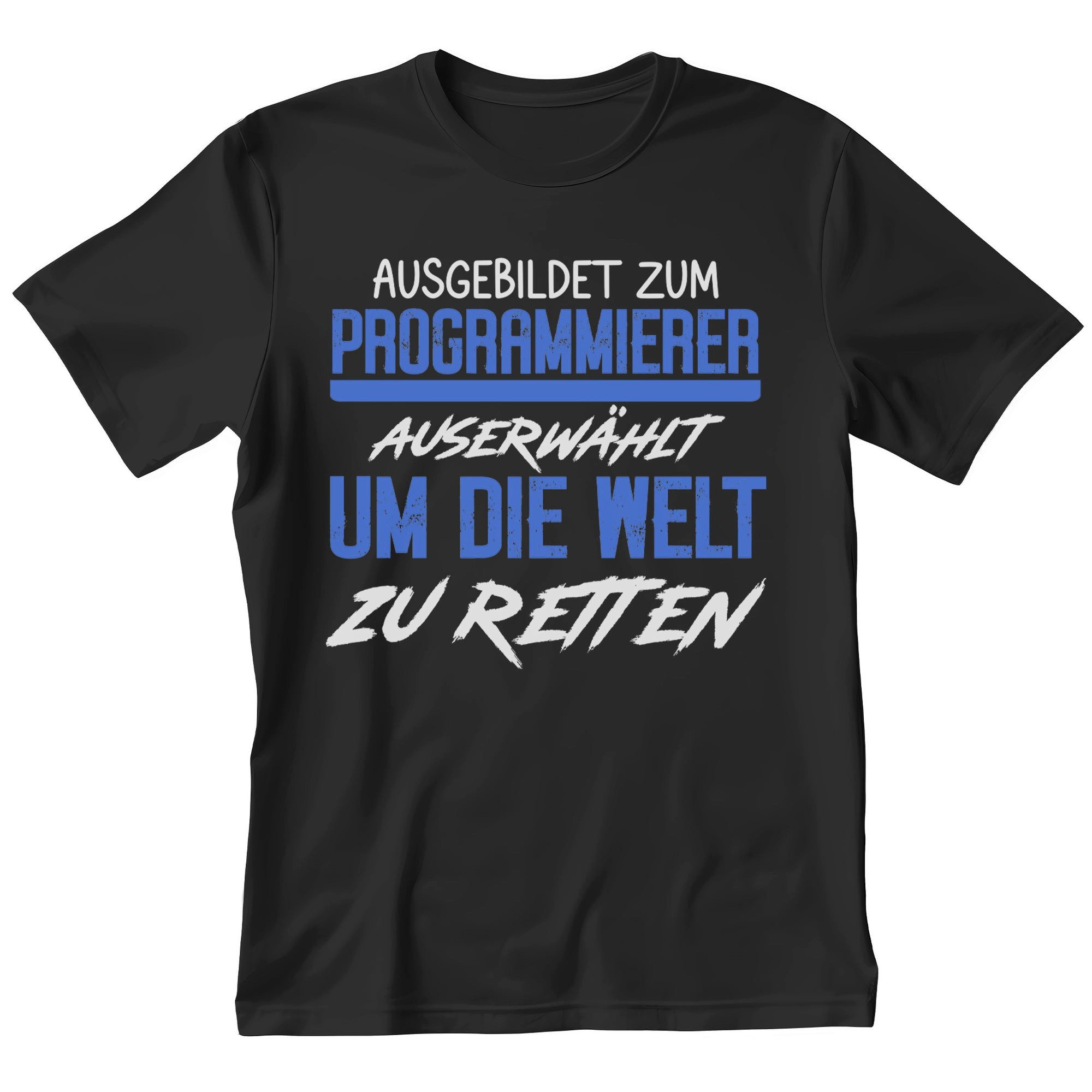 T-Shirt Programmierer Geschenk Männer Spruch Beruf Studium Abschluss