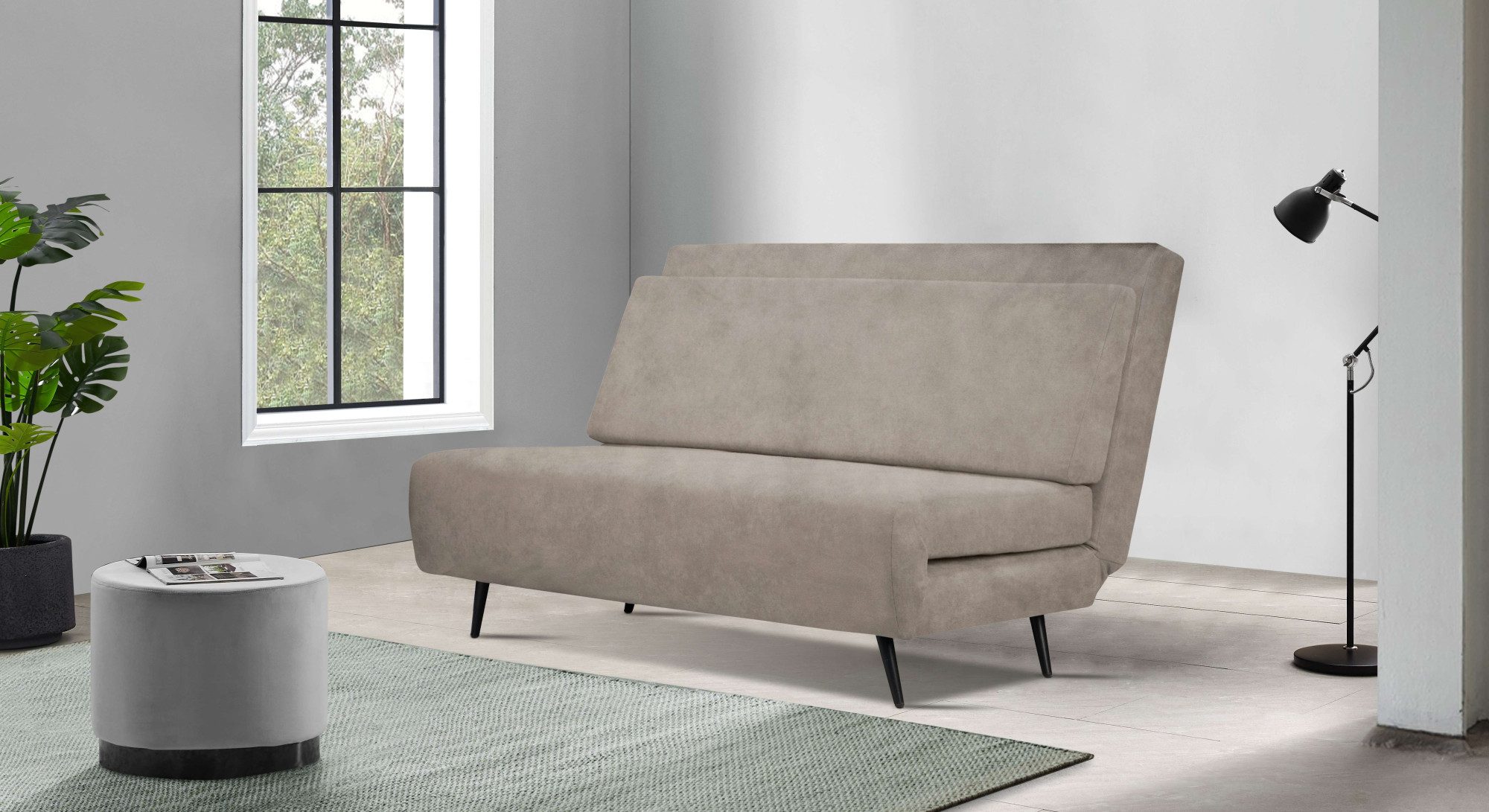 andas Schlafsofa Linnea, Daybed mit aufklappbarer günstig online kaufen