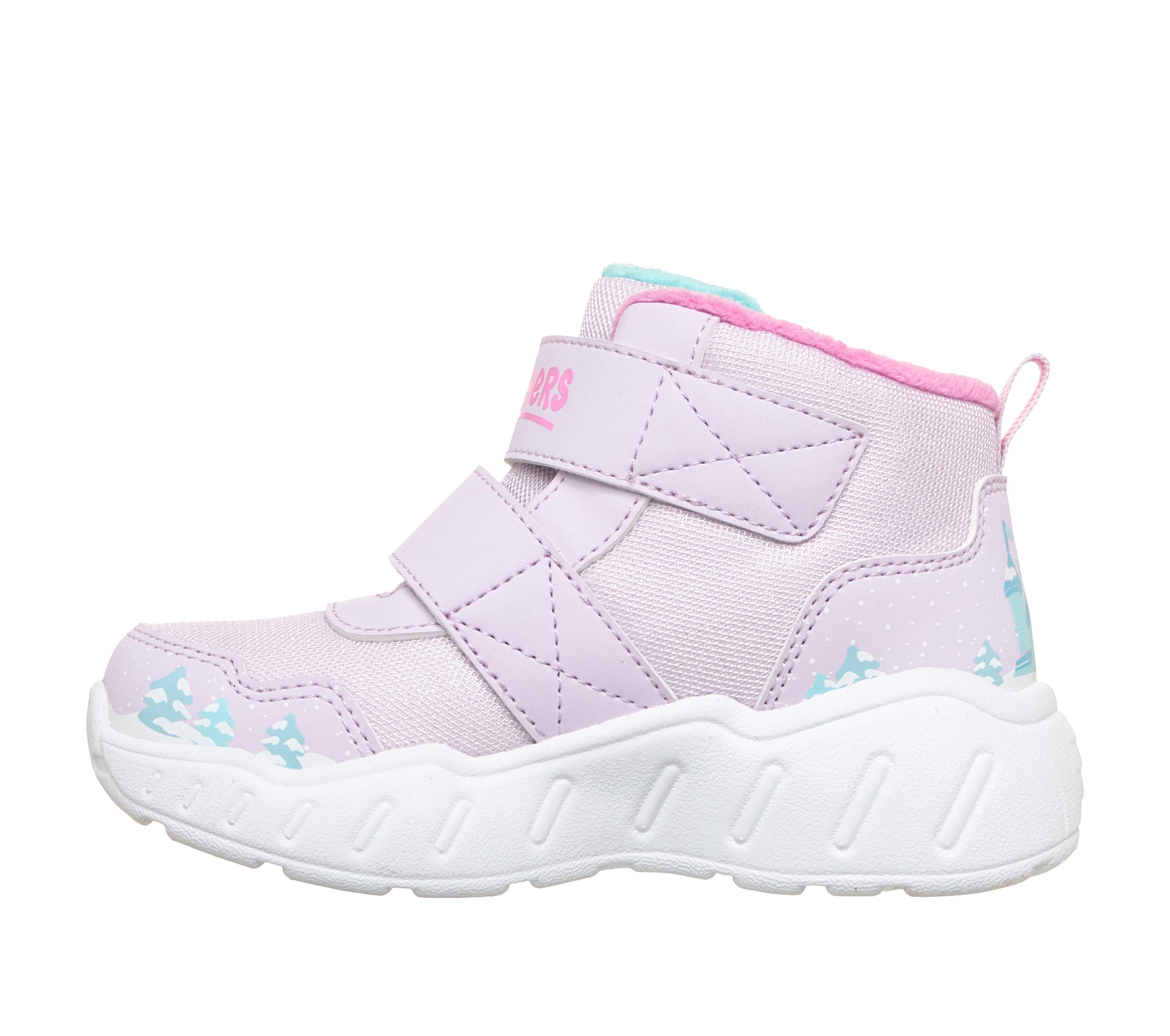 Skechers PLAY SCENE Winterstiefel Klettstiefel, Winterboots mit Warmfutter, Größenschablone zum Download – Bild 5 von 5