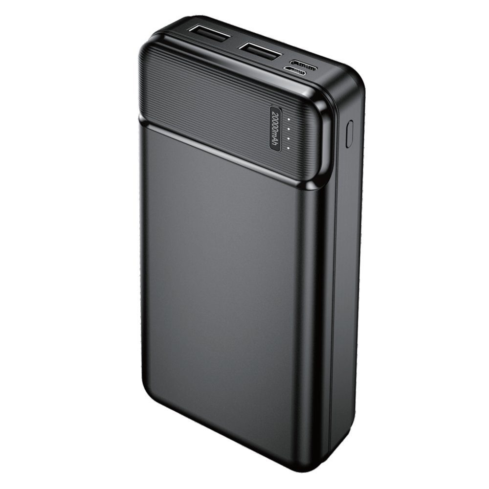 MaXlife Powerbank MXPB-01 Ladegerät schwarz Powerbank 20000 mAh
