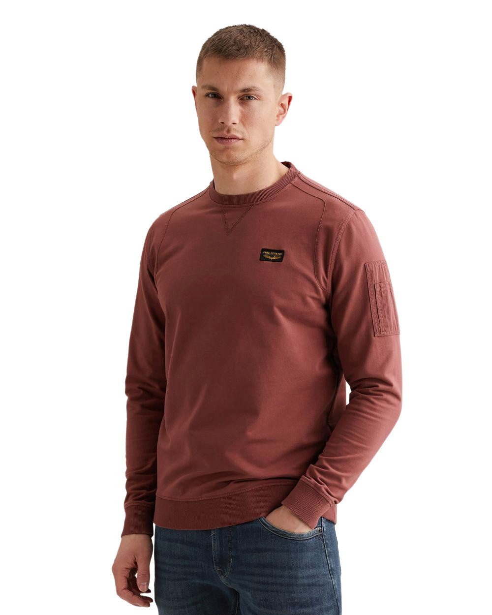 PME LEGEND Sweatshirt CREWNECK AMERICAN CLASSIC aus Baumwollmix günstig online kaufen