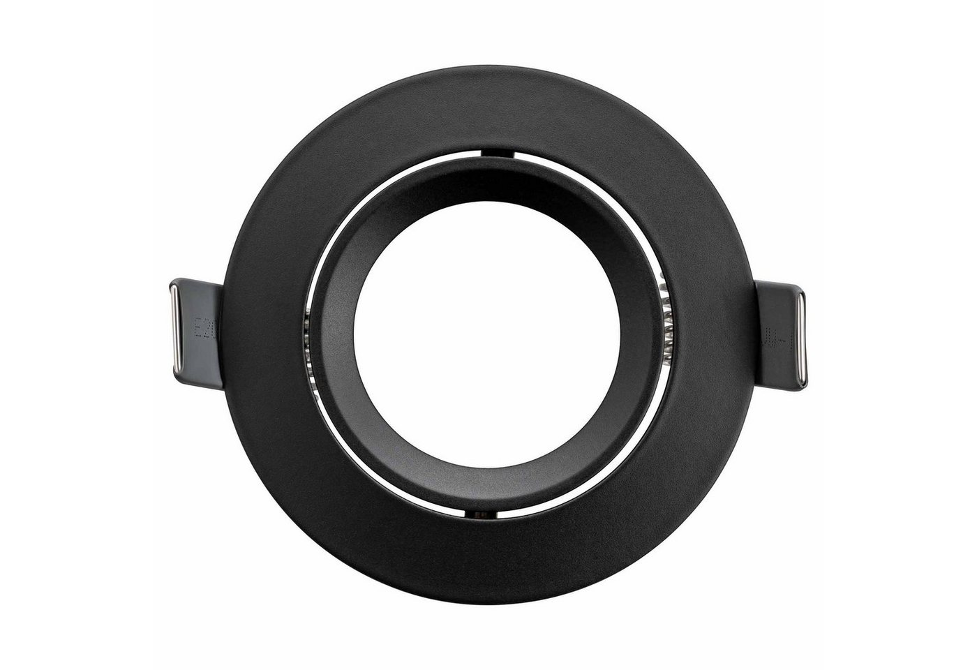 Thumbnail - SEBSON Einbaurahmen Einbaustrahler Alu schwenkbar mit GU10 Fassung, Lochdurchmesser 75mm