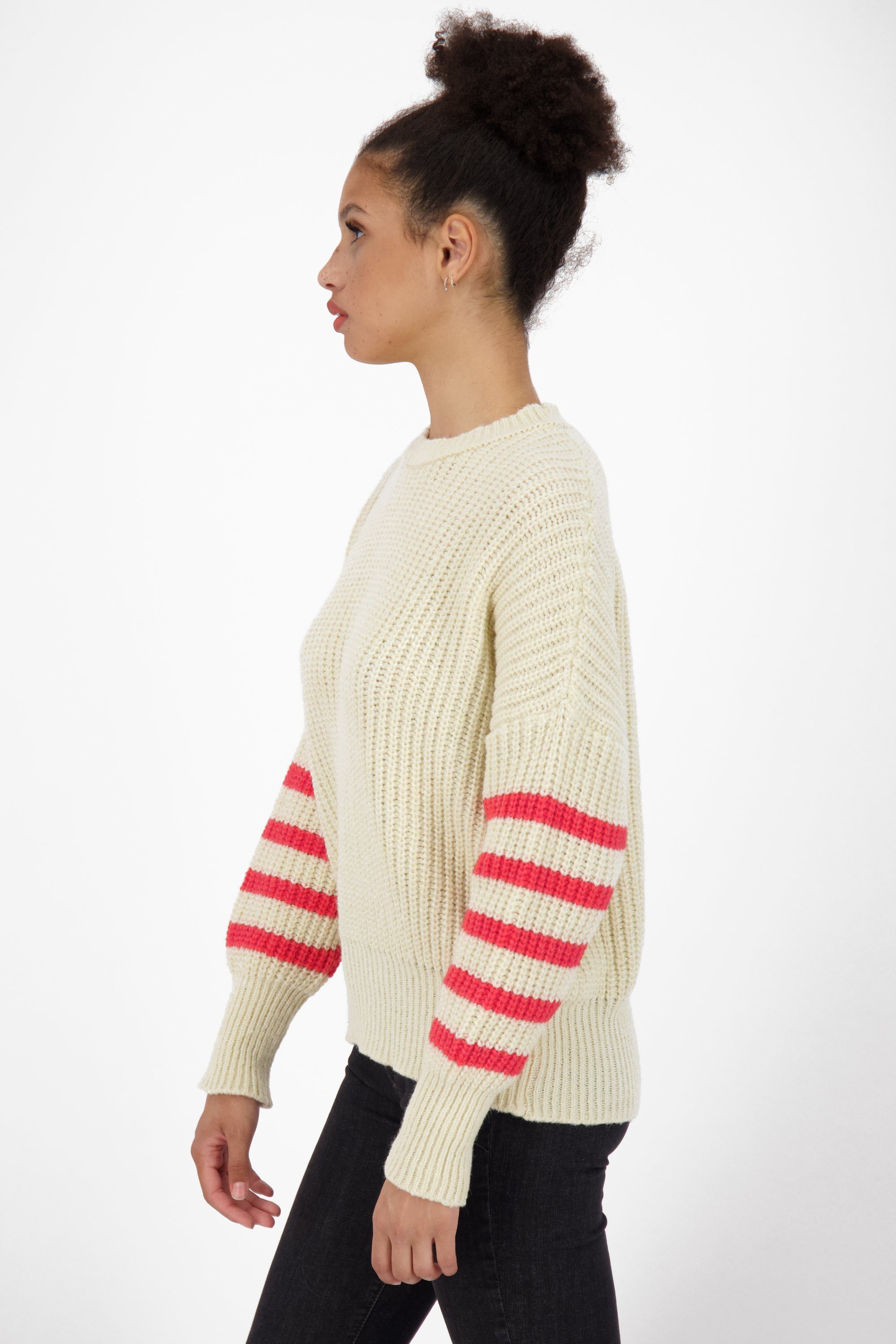 Z Knit Damen & Rundhalspullover, creme DarjaAK Alife Rundhalspullover Pullover Kickin