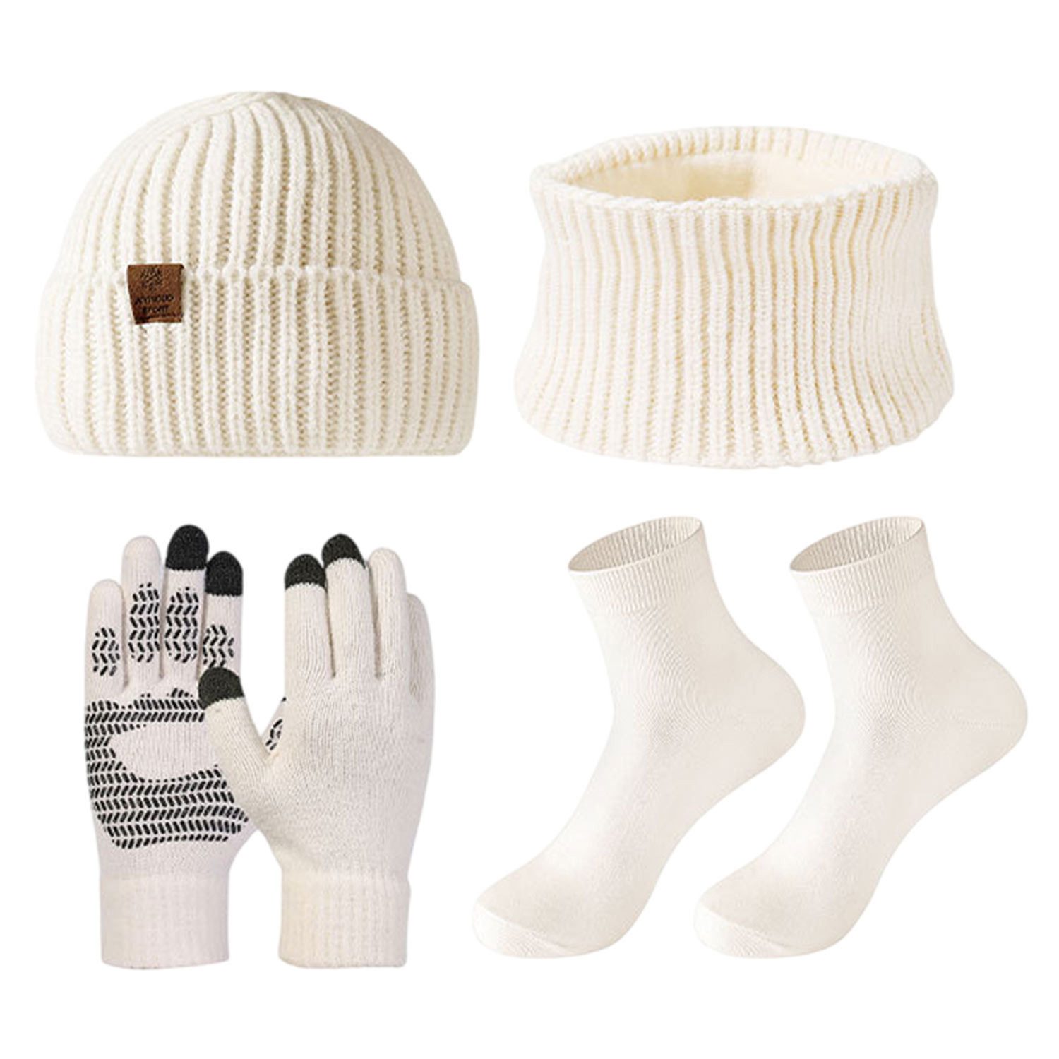 Refttenw Mütze & Schal Damen Mütze,Plüsch günstig online kaufen