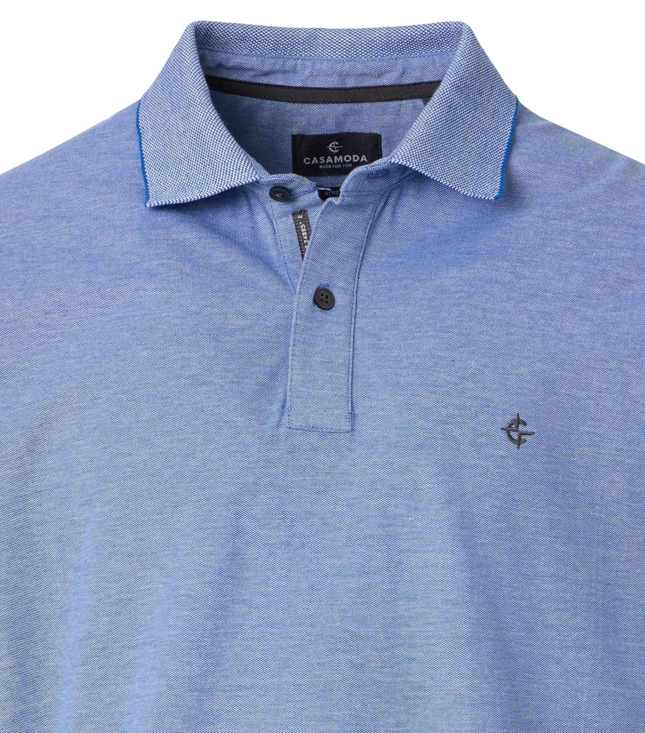 CASAMODA Poloshirt CASAMODA Polo-Shirt uni – Bild 4 von 5