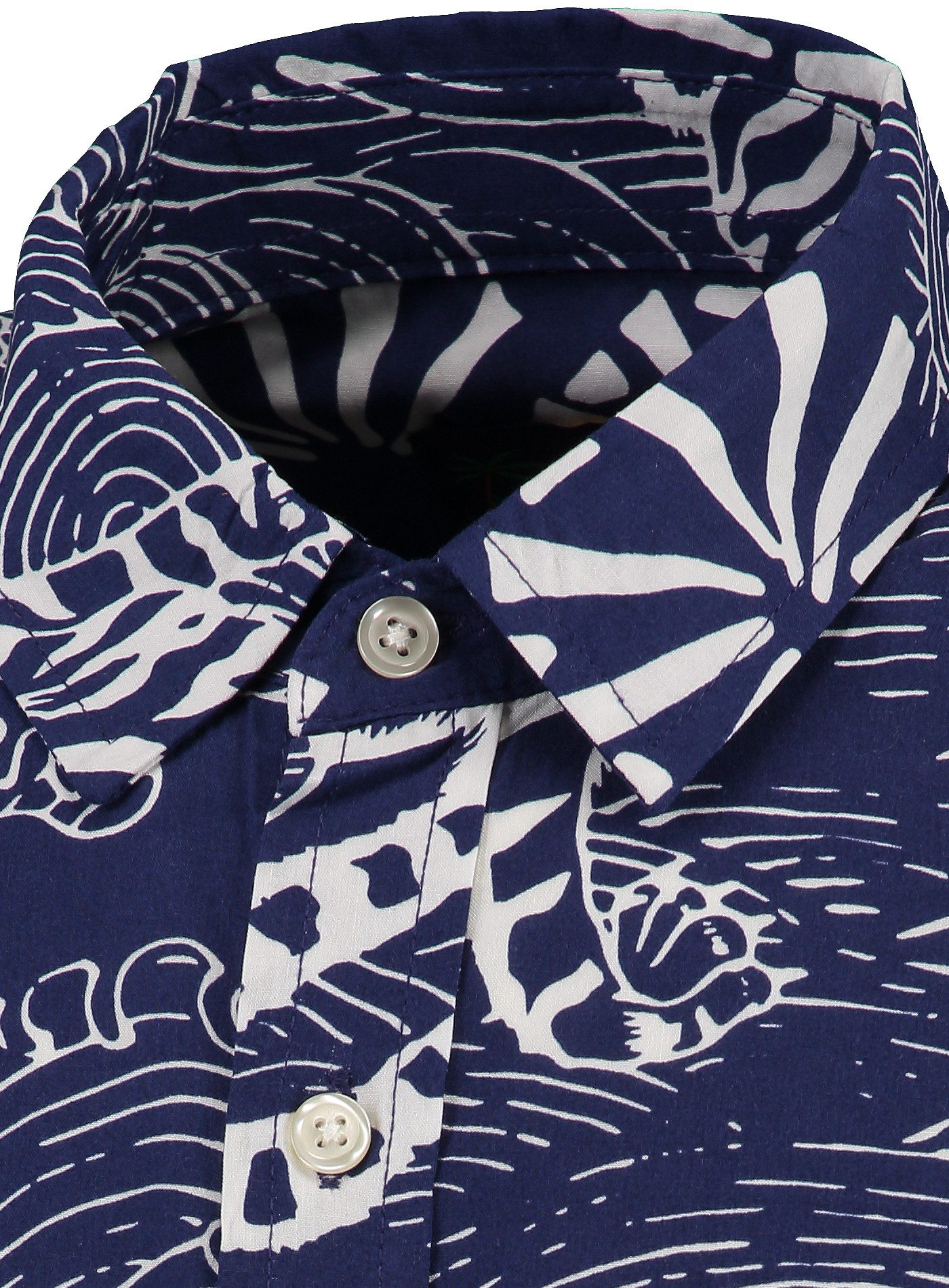 Key Largo Kurzarmhemd MSH RESORT 1/2 patterned (1-tlg)