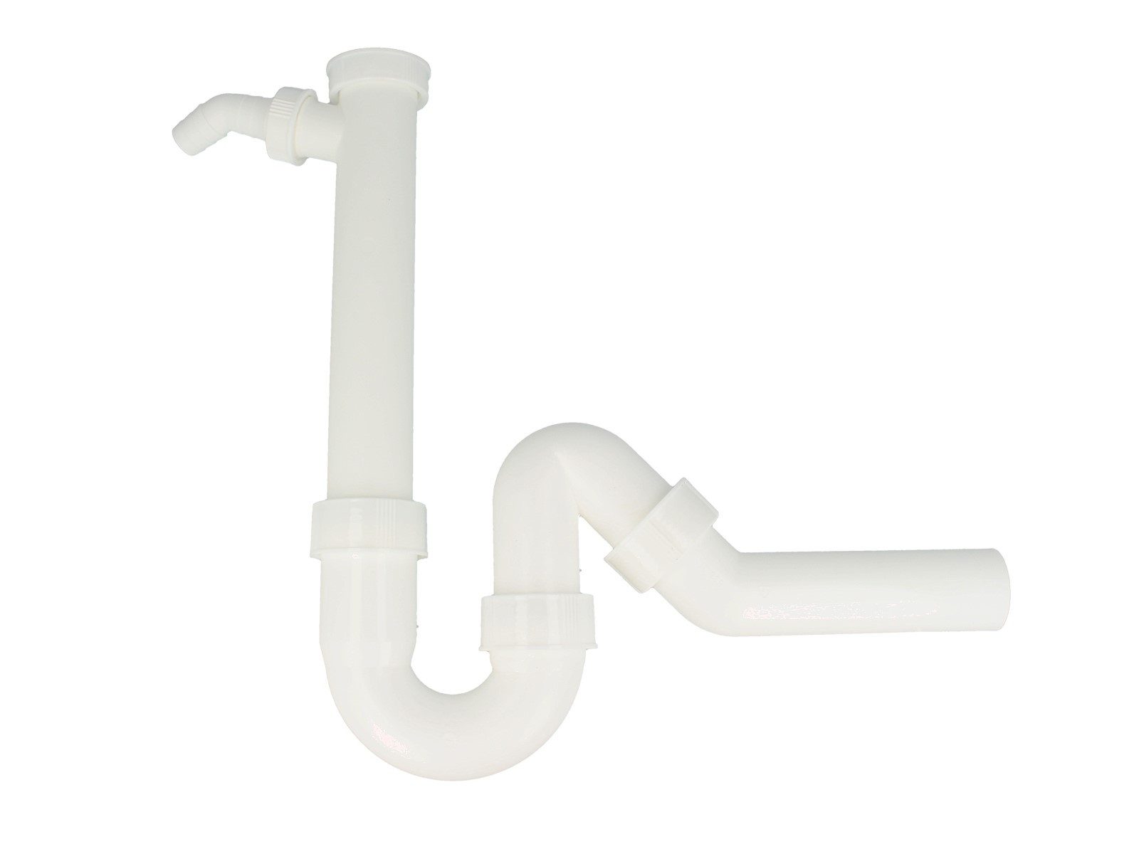 Siphon Universal Rohrgeruchverschluss G1 1/2 x 40, mit Geräteanschluss